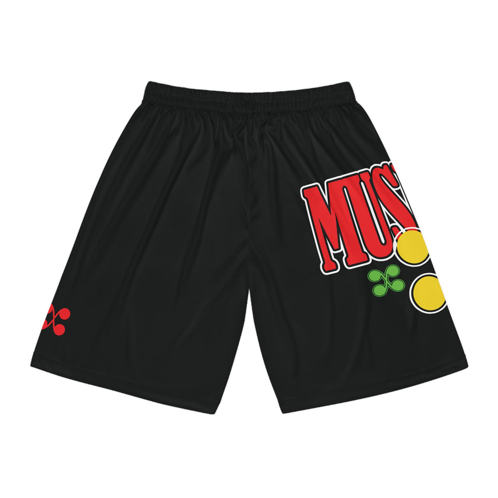 Three Logo Shorts Blk