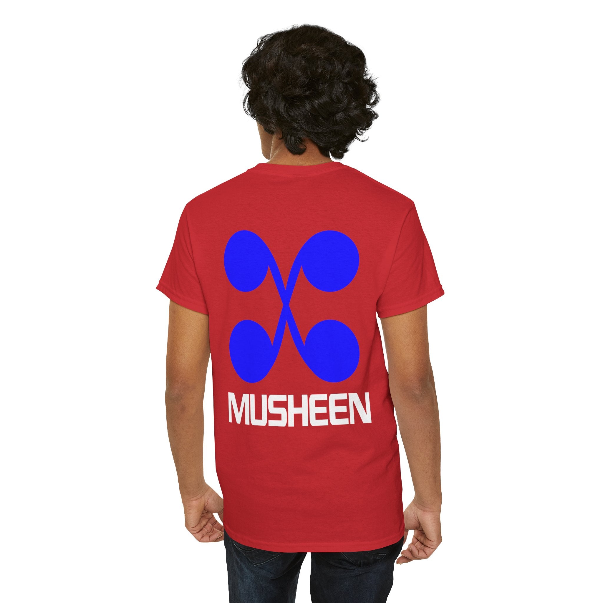 Musheen Logo Tee Blue