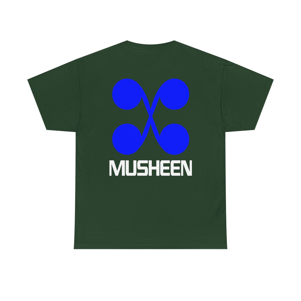 Musheen Logo Tee Blue