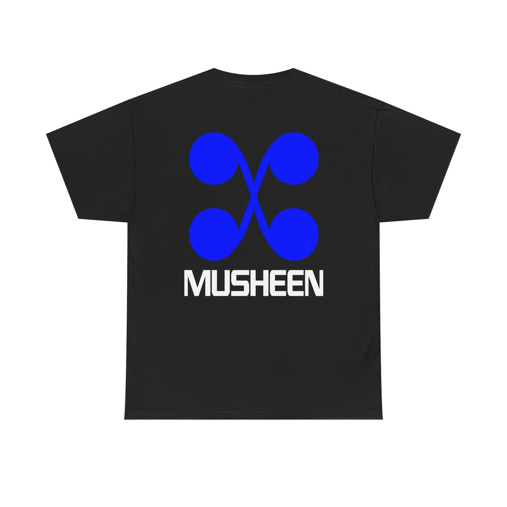 Musheen Logo Tee Blue