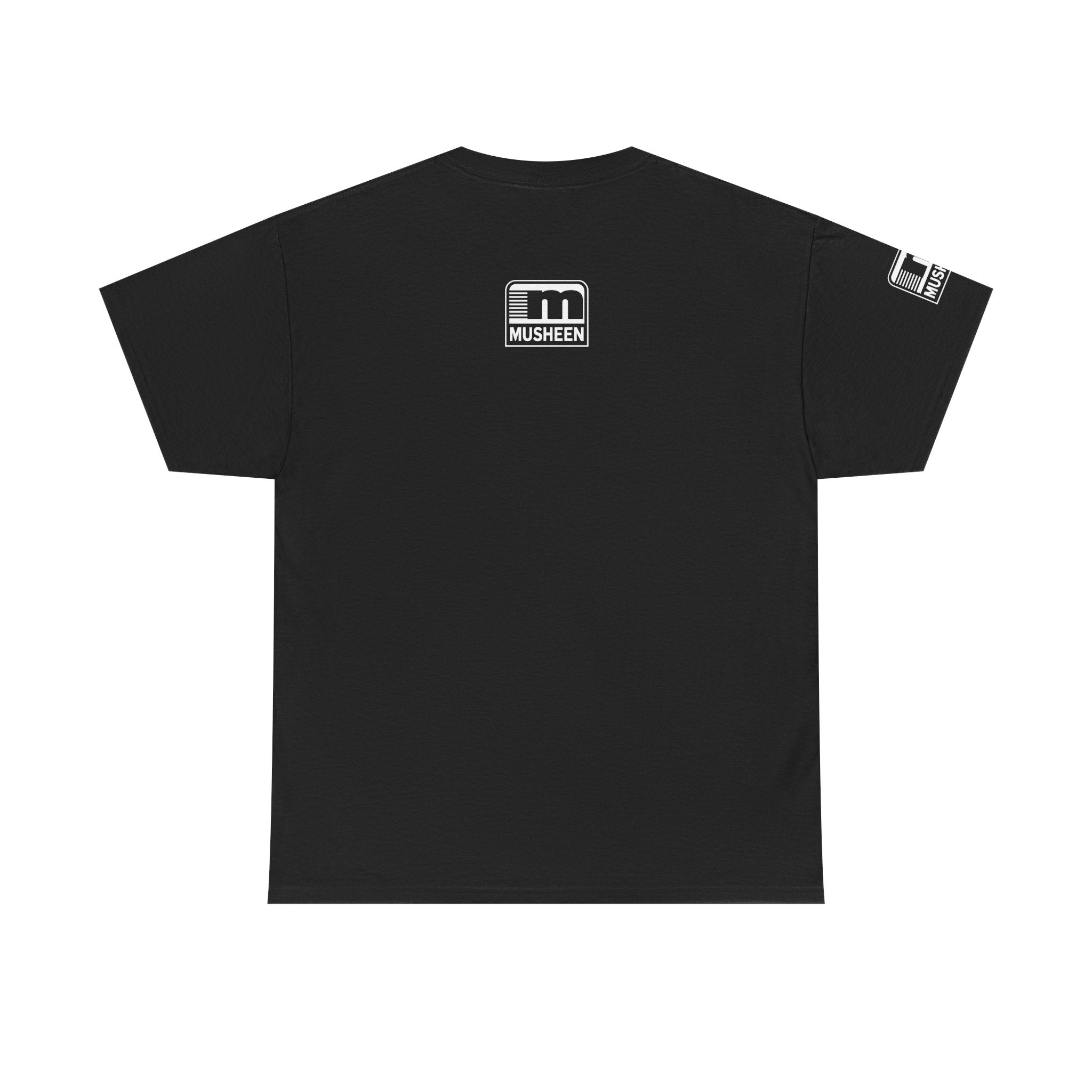 White Logo Tee