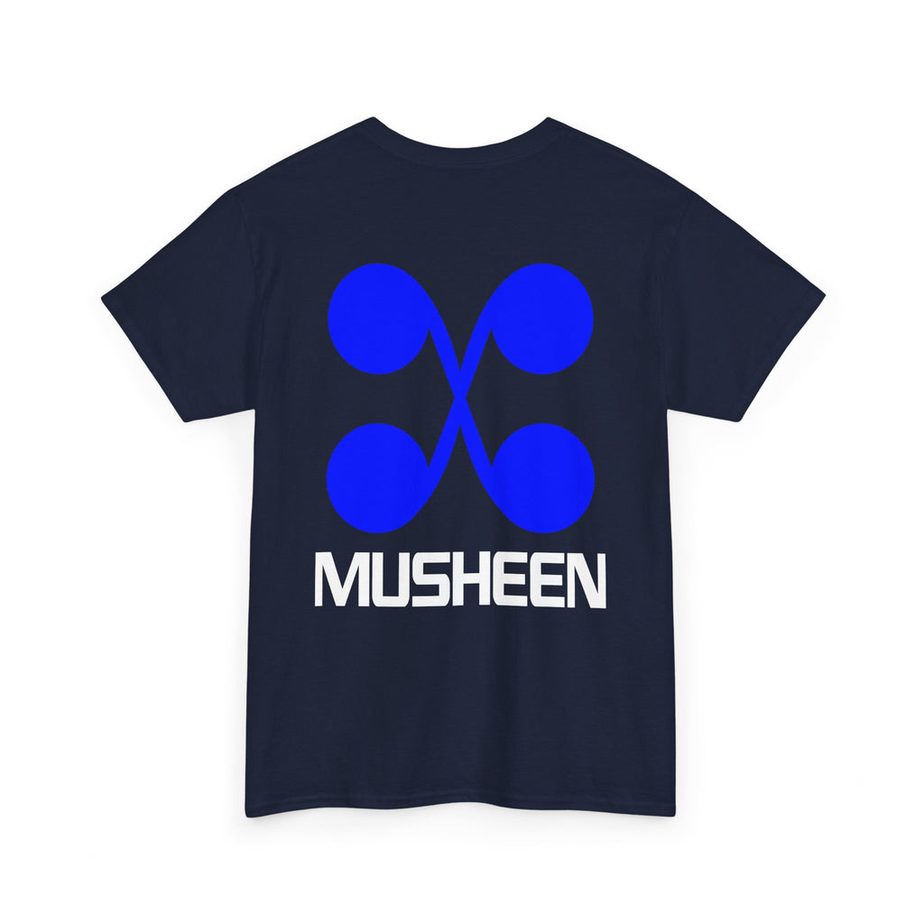 Musheen Logo Tee Blue