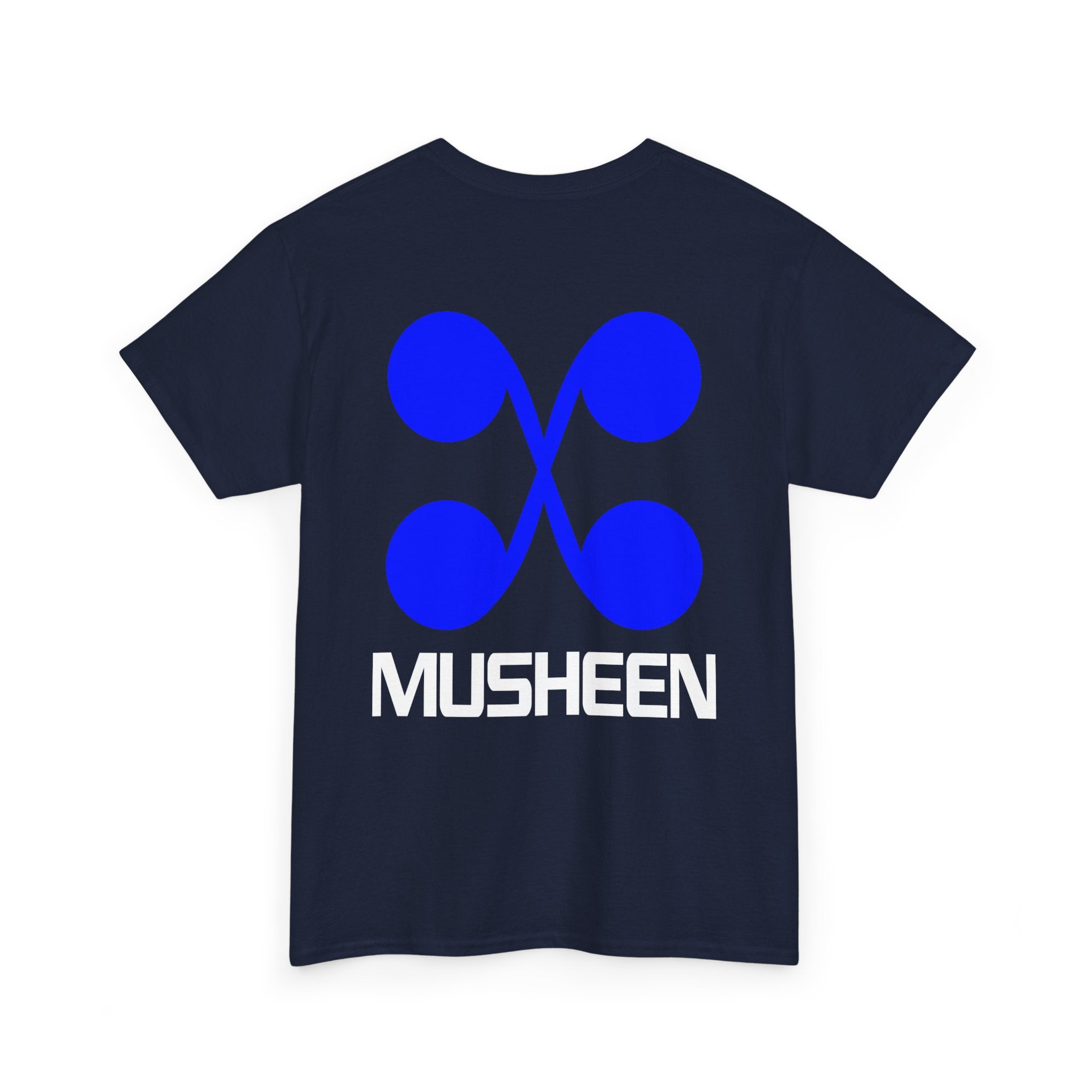 Musheen Logo Tee Blue