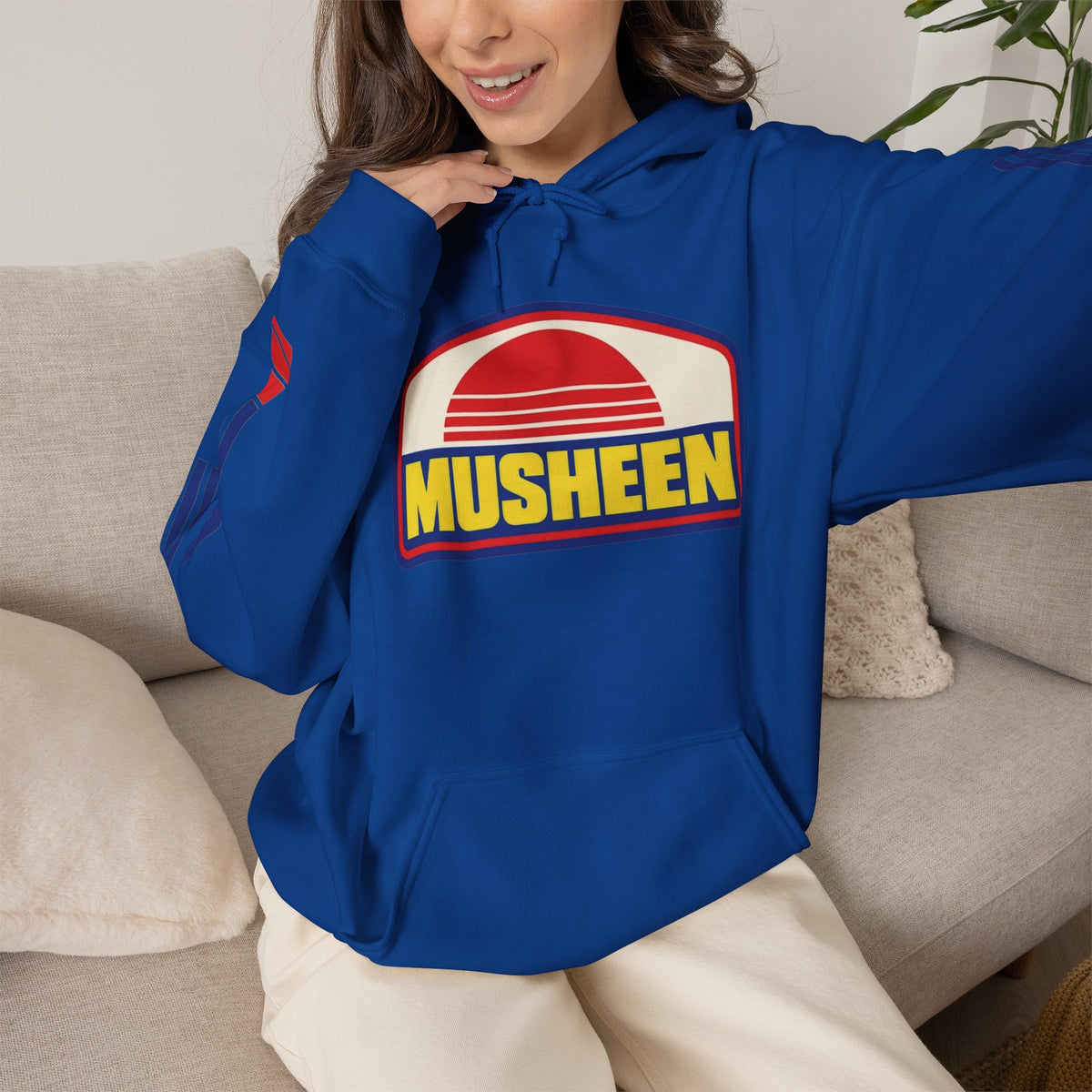 Musheen Big Logos Hoodie