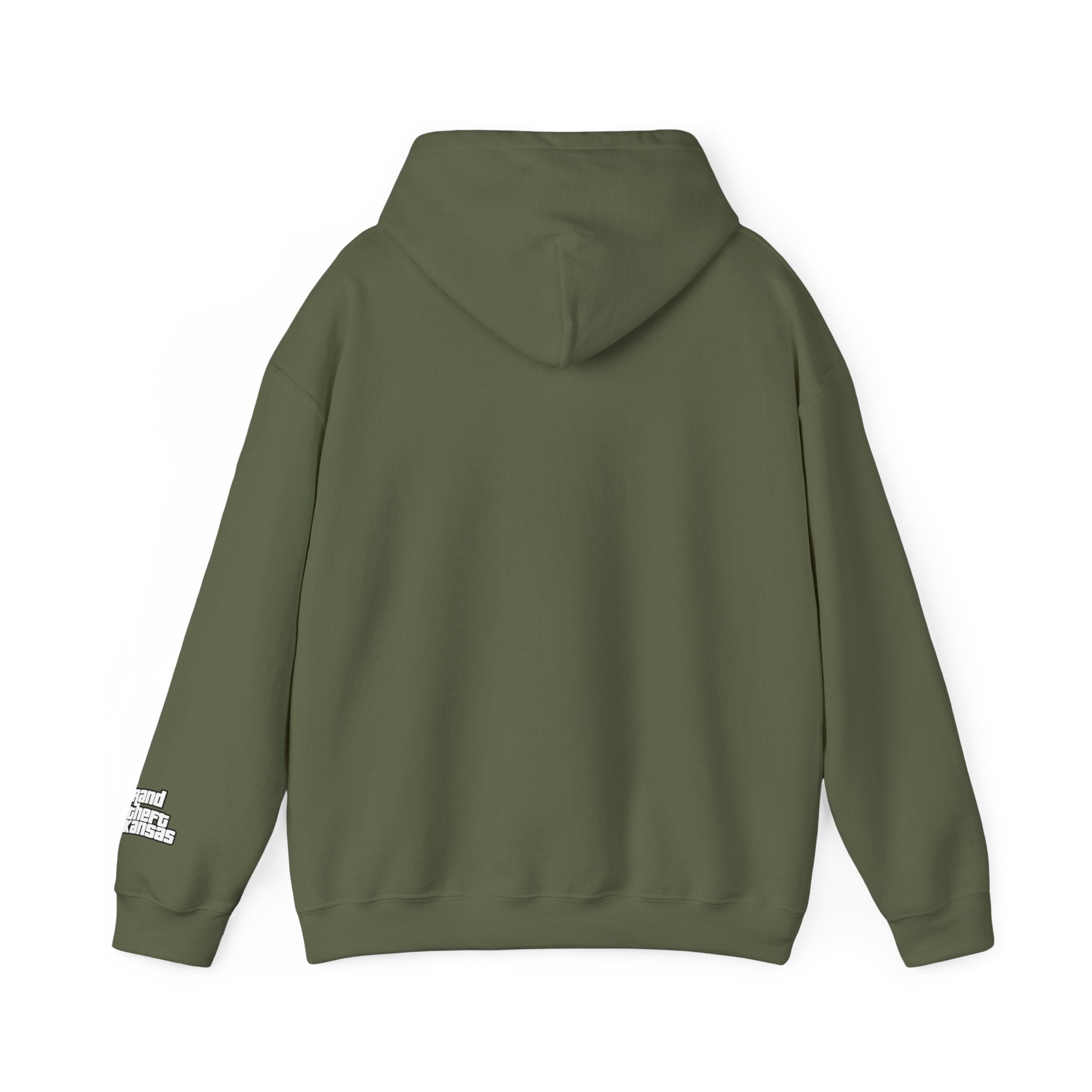 Grand Theft Arkansas Unisex Pullover Sweatshirt, Casual Wear, Gift for Gamers, Streetwear Fashion