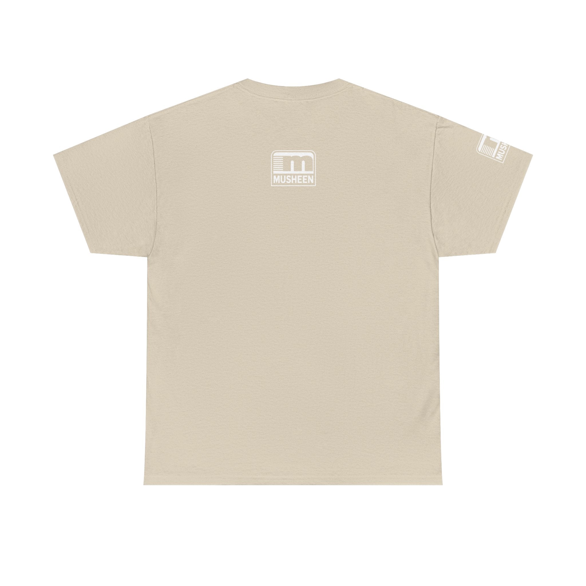 White Logo Tee