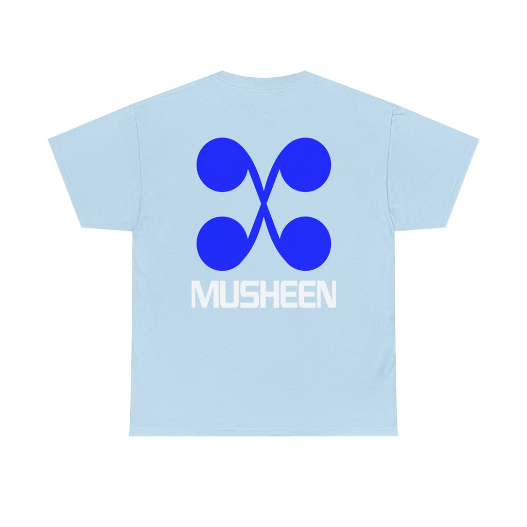 Musheen Logo Tee Blue