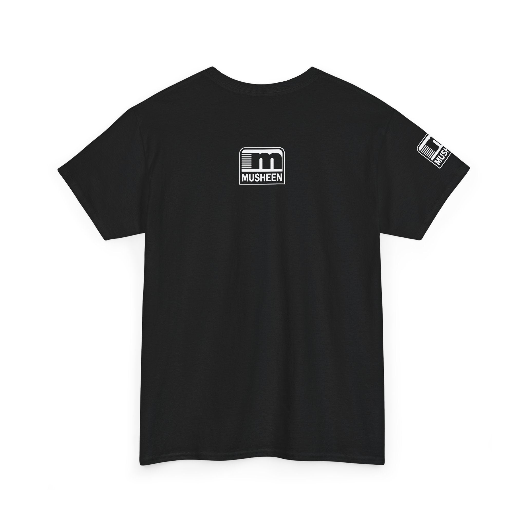 White Logo Tee