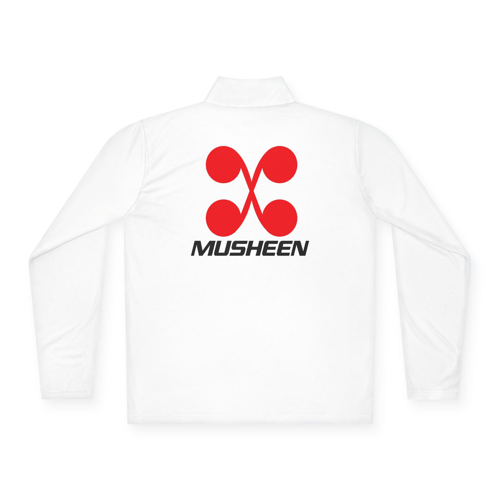 Musheen Unisex Quarter-Zip Pullover