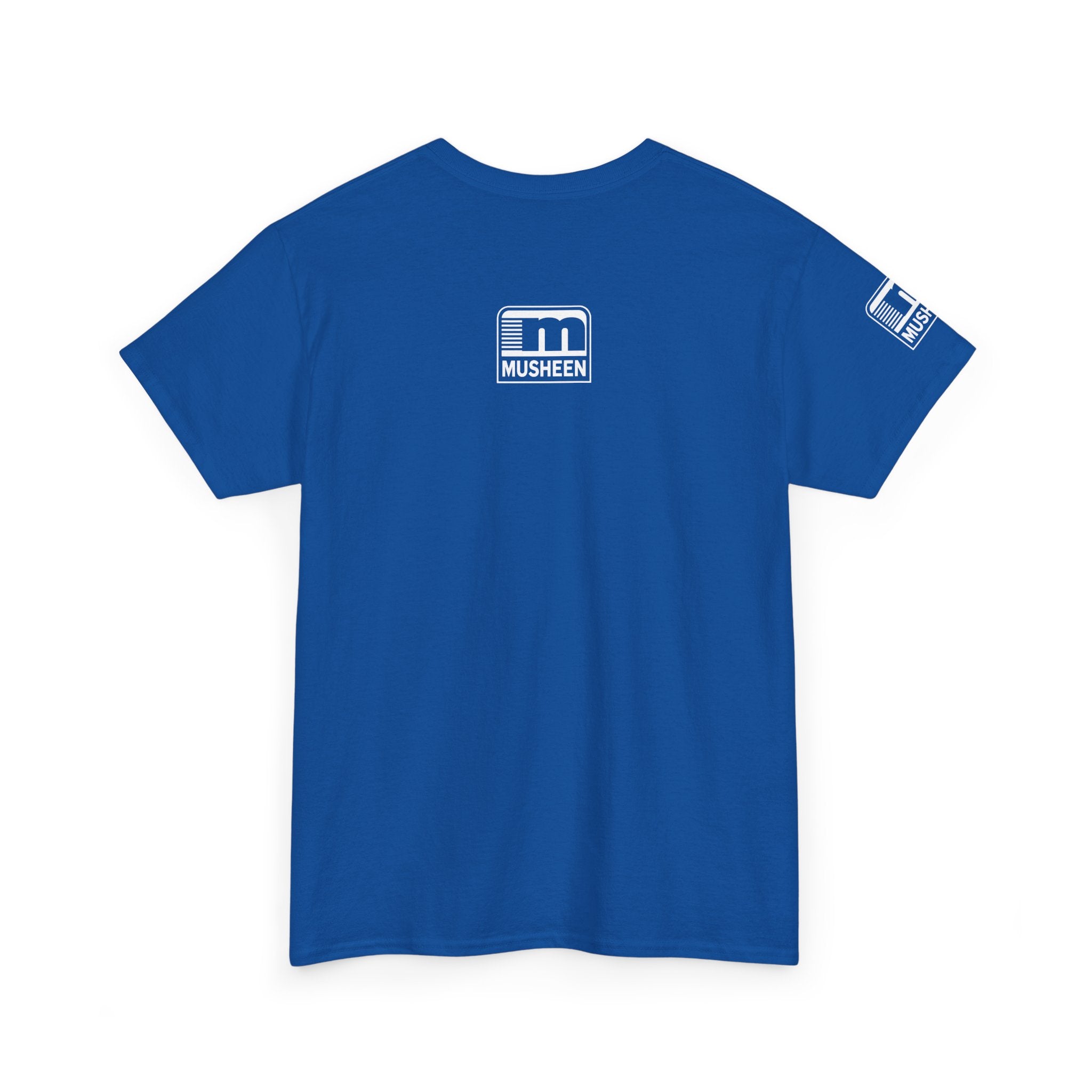 White Logo Tee