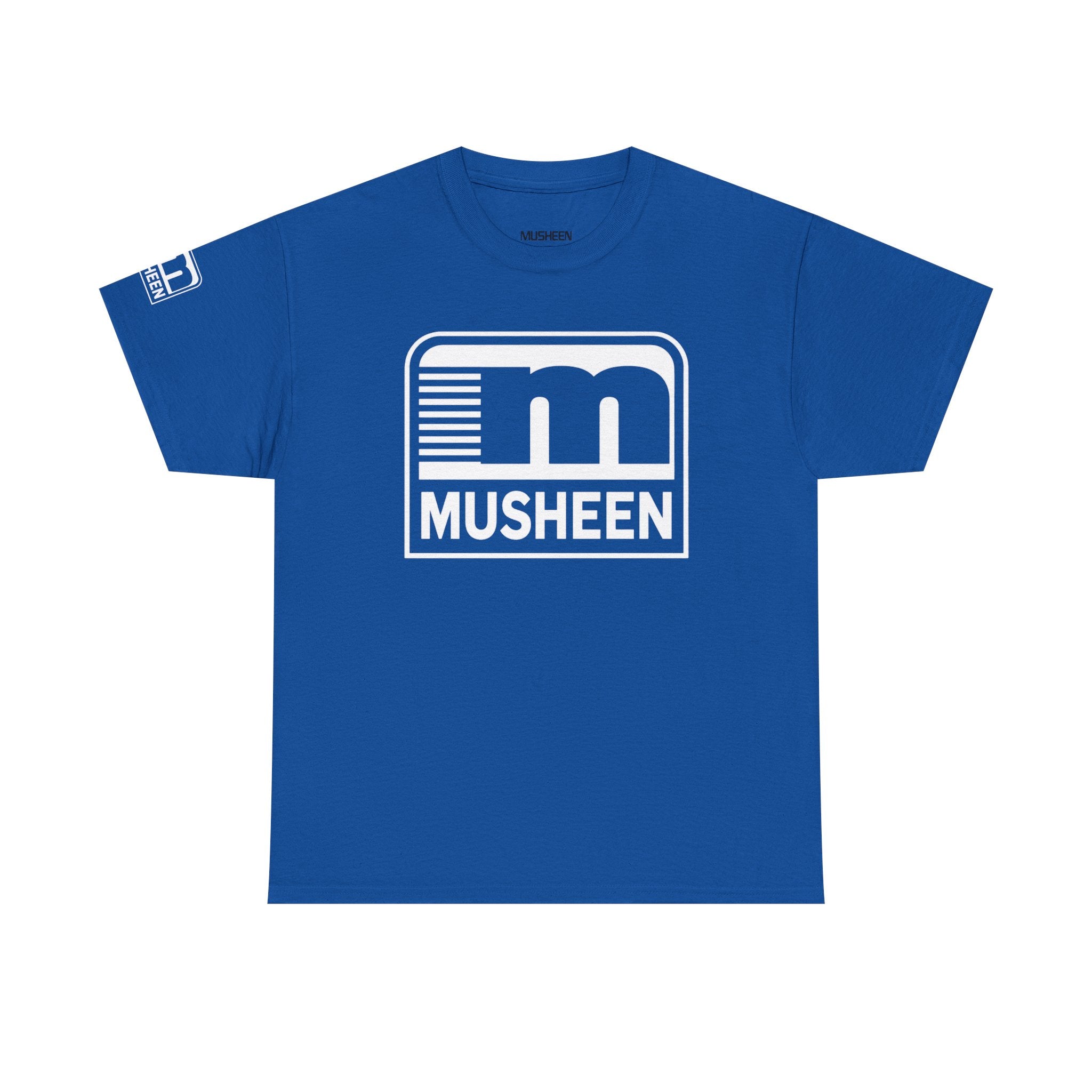 White Logo Tee