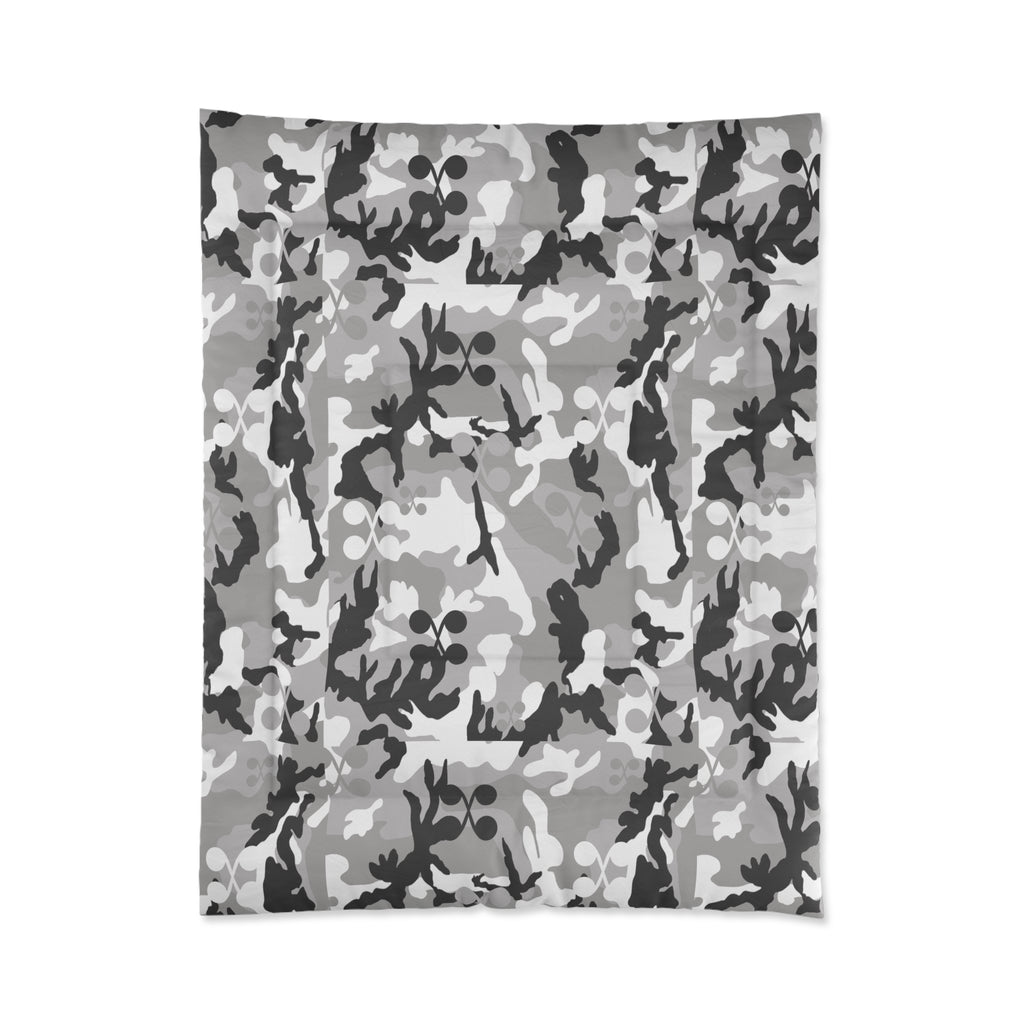 Grey Camo Comforter