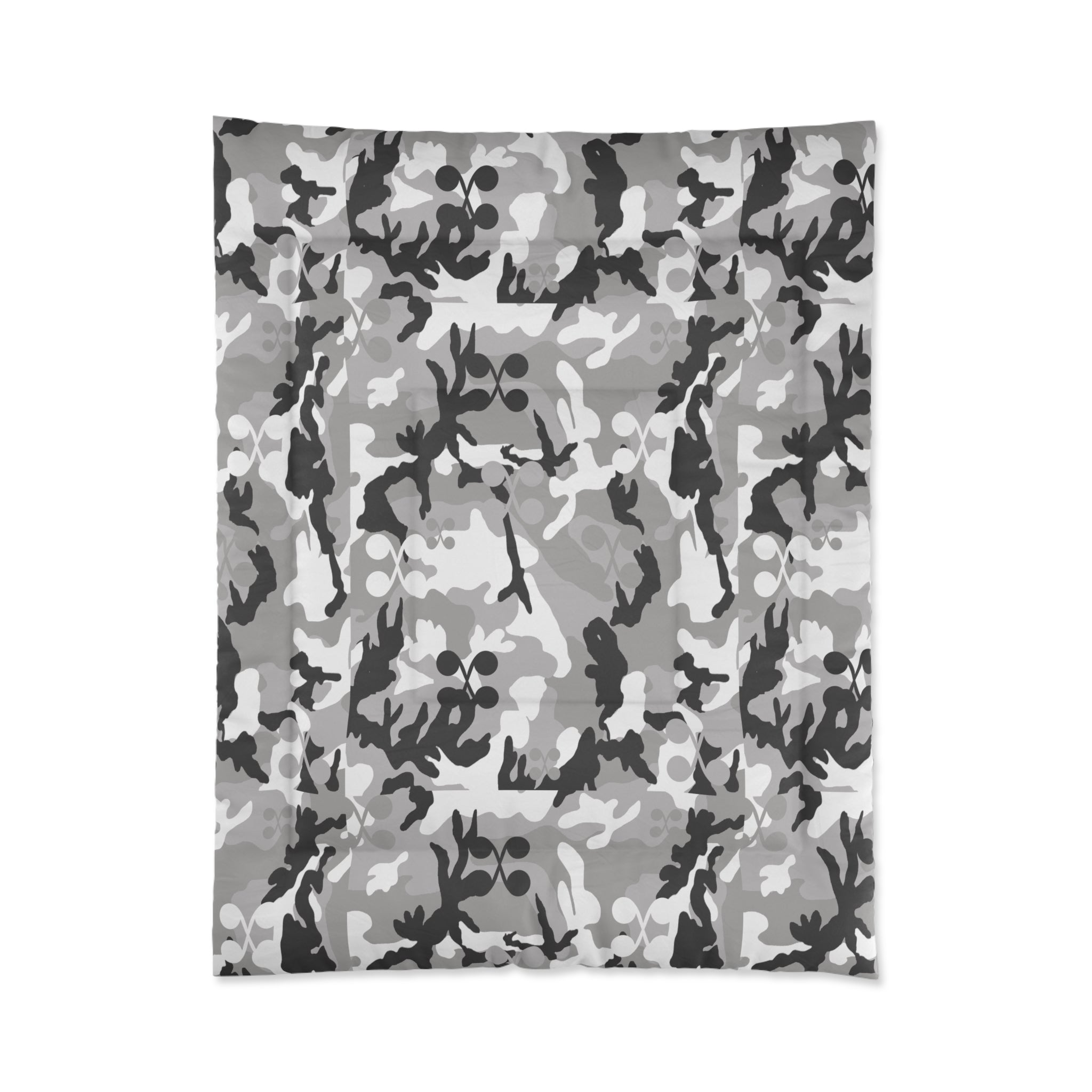 Grey Camo Comforter