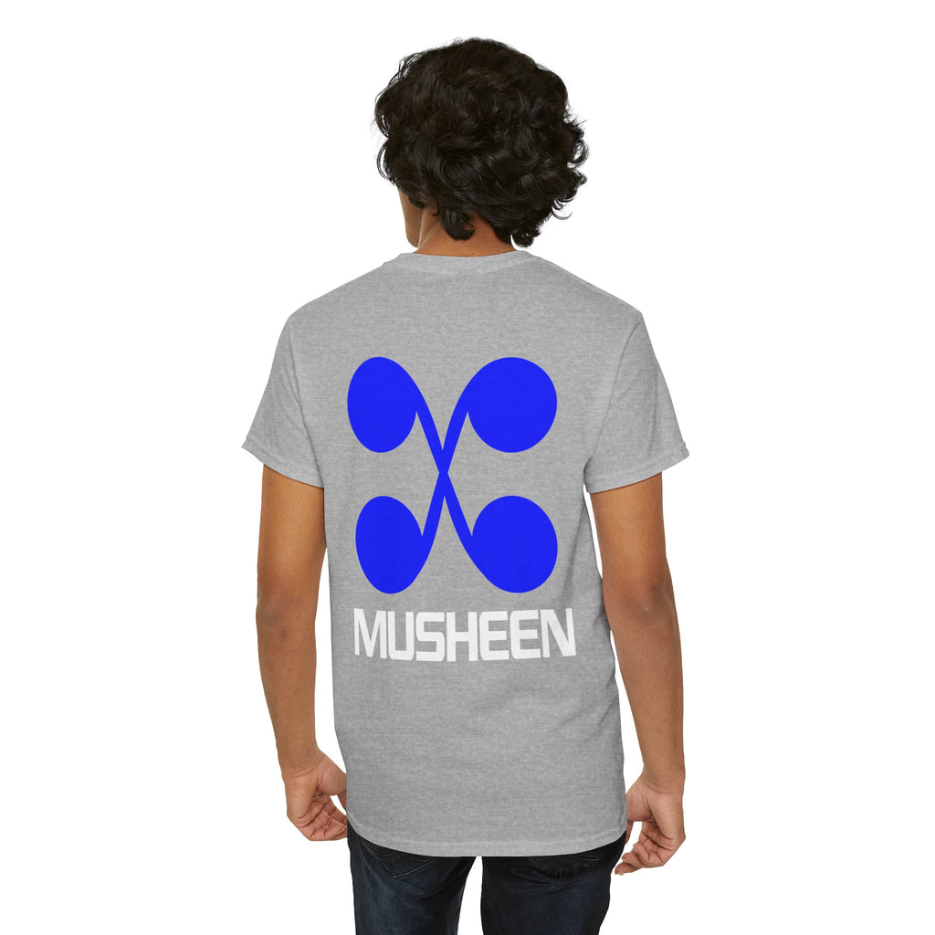 Musheen Logo Tee Blue