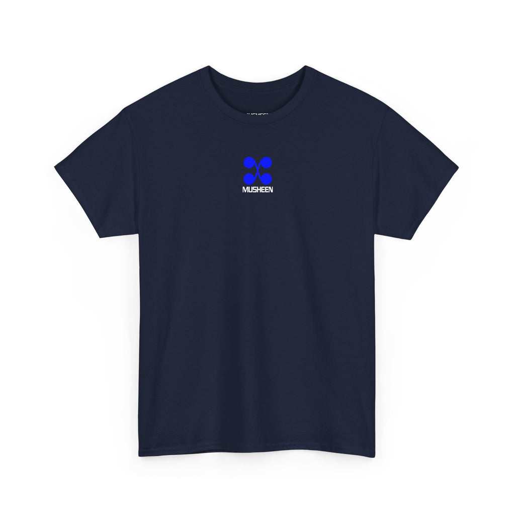Musheen Logo Tee Blue