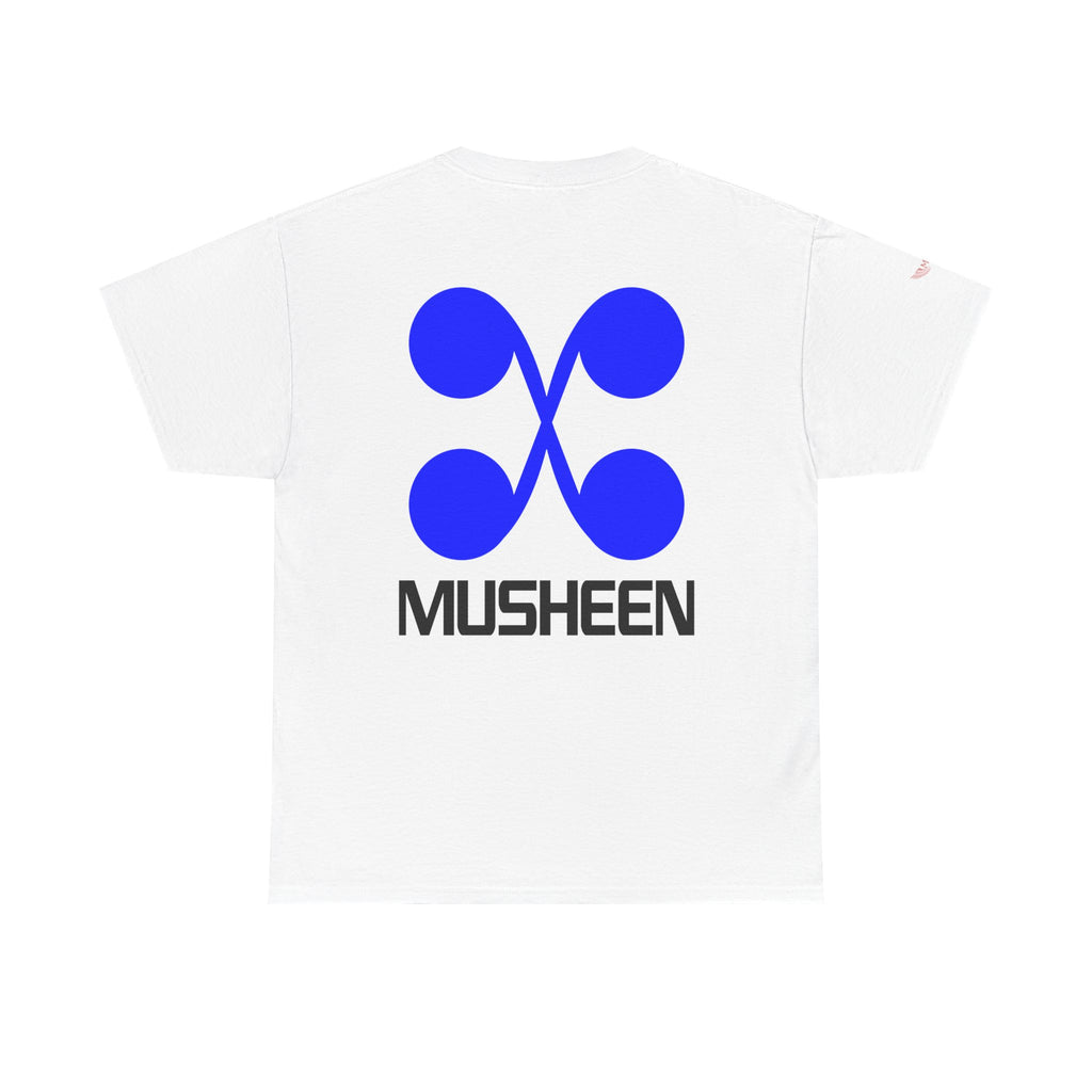 Musheen Logo Tee Blue