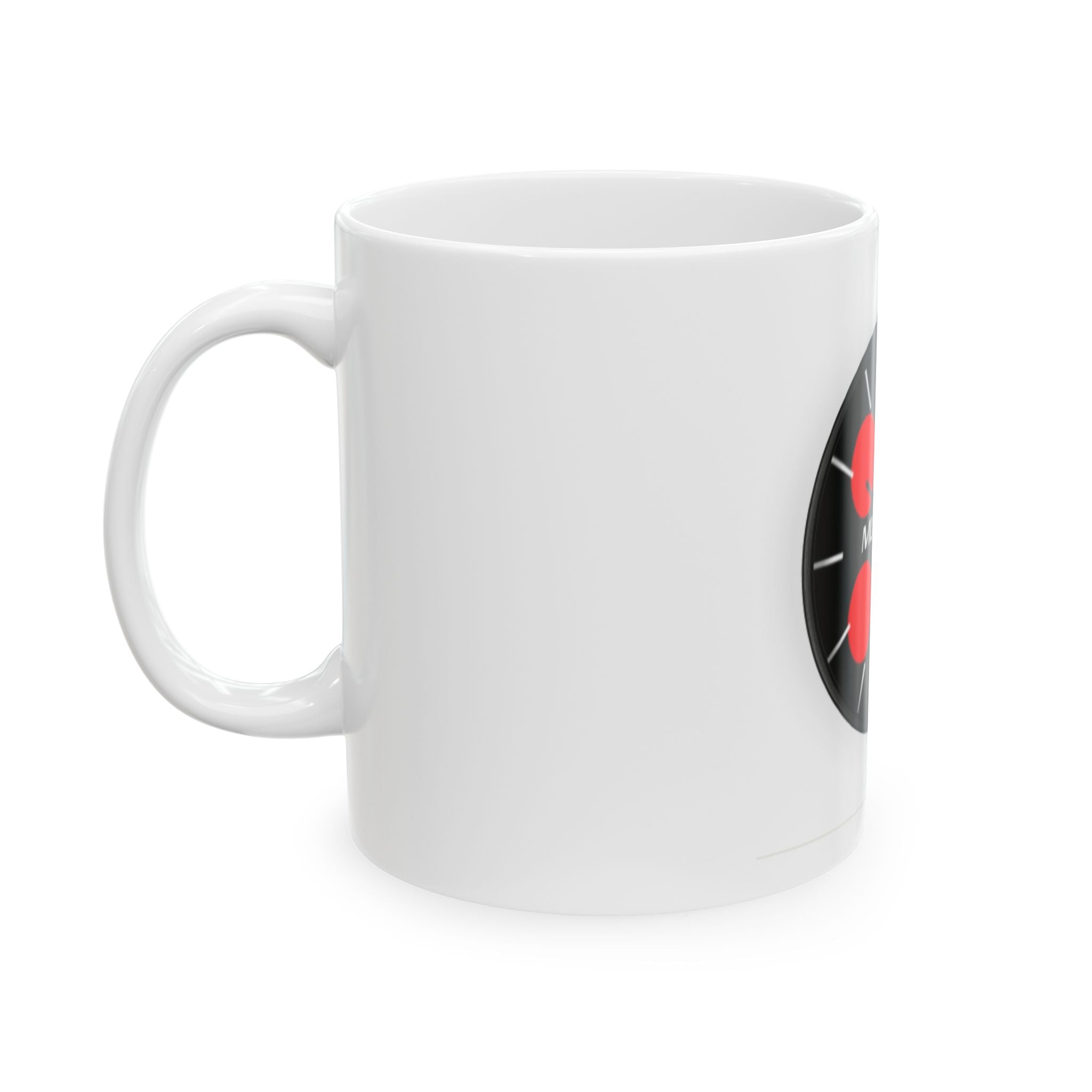 Musheen Clock Ceramic Mug - 11oz & 15oz
