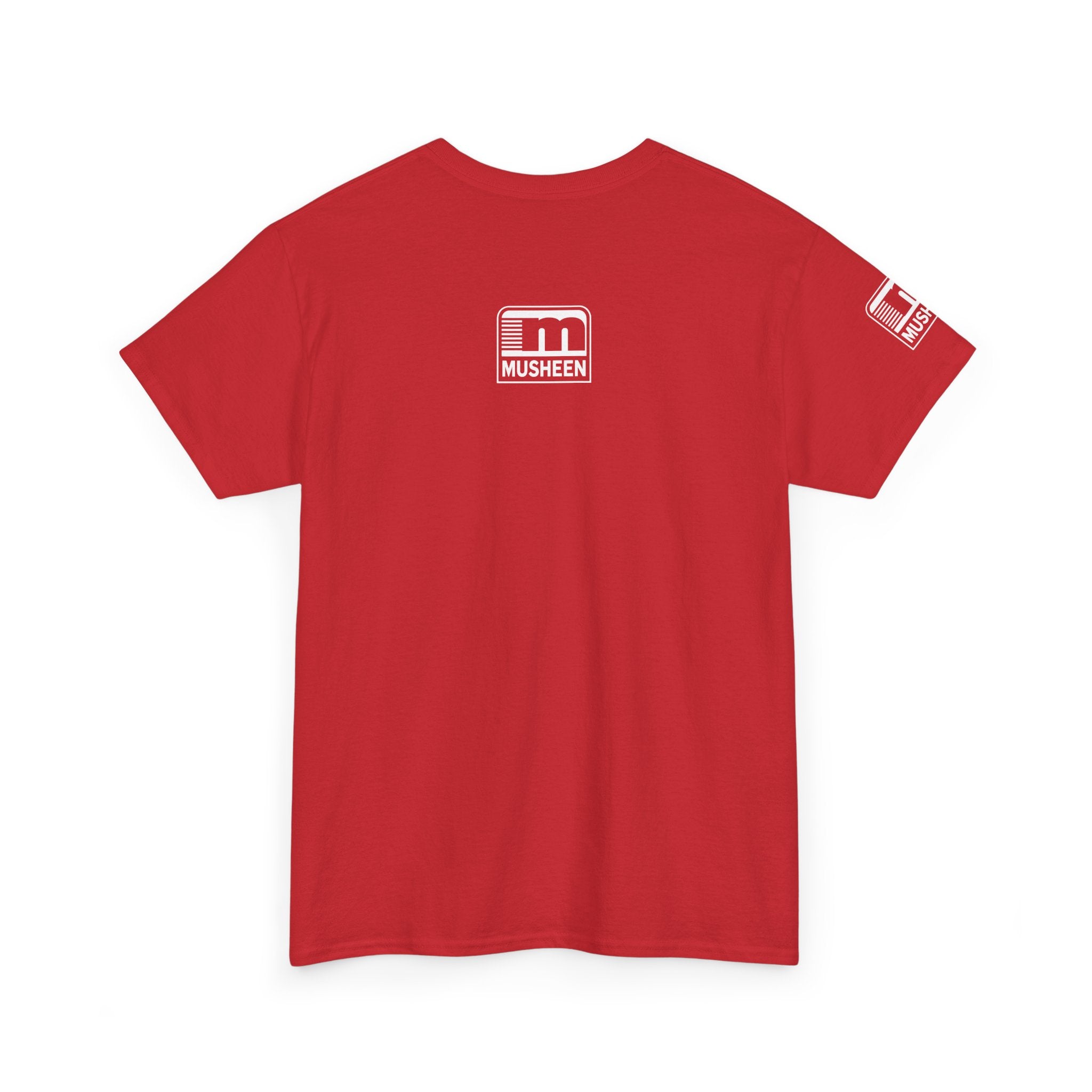 White Logo Tee