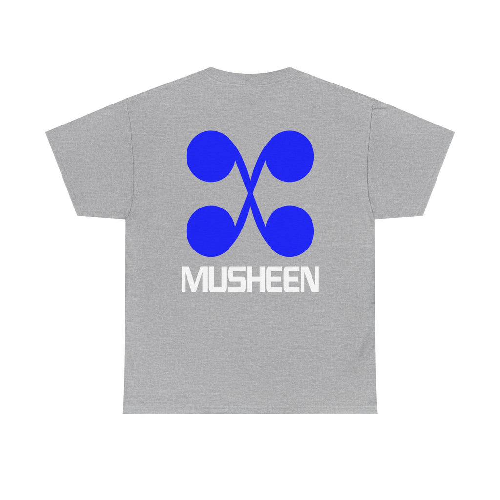 Musheen Logo Tee Blue