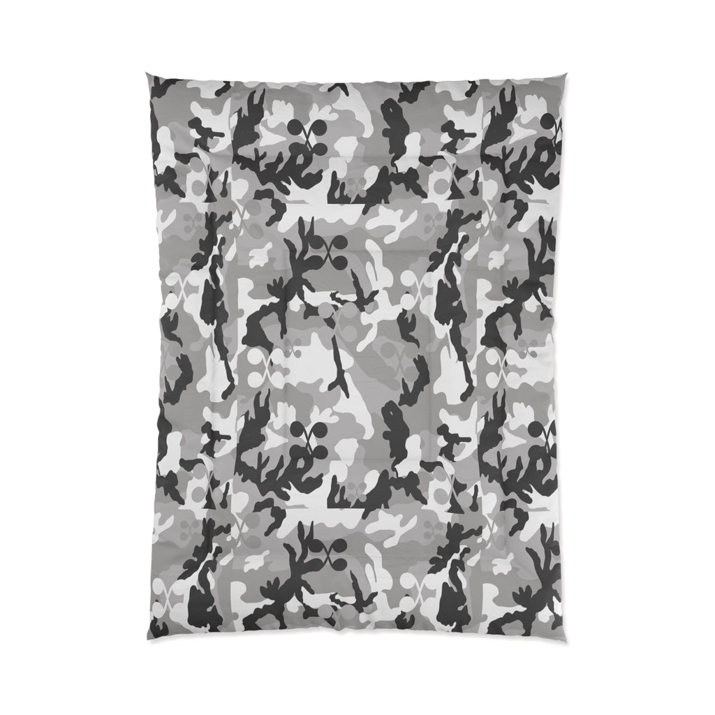 Grey Camo Comforter