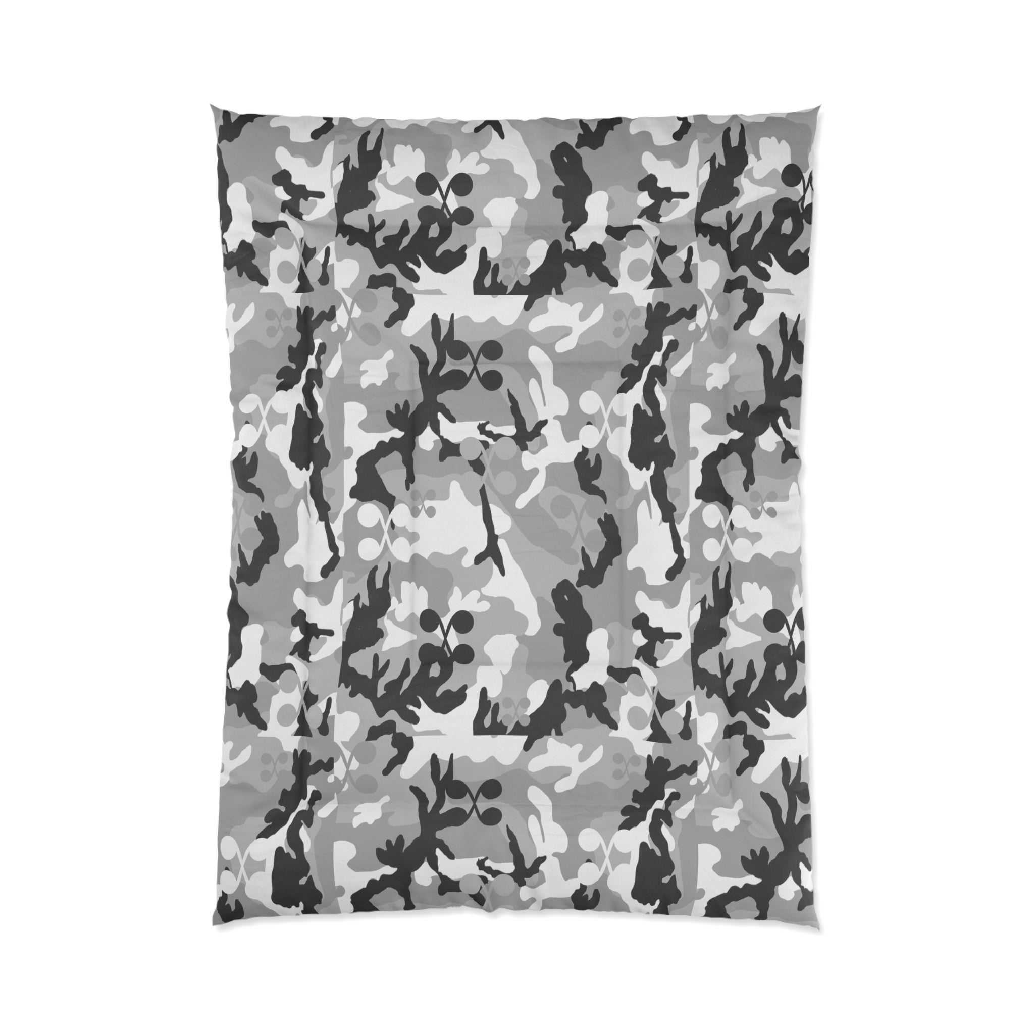 Grey Camo Comforter