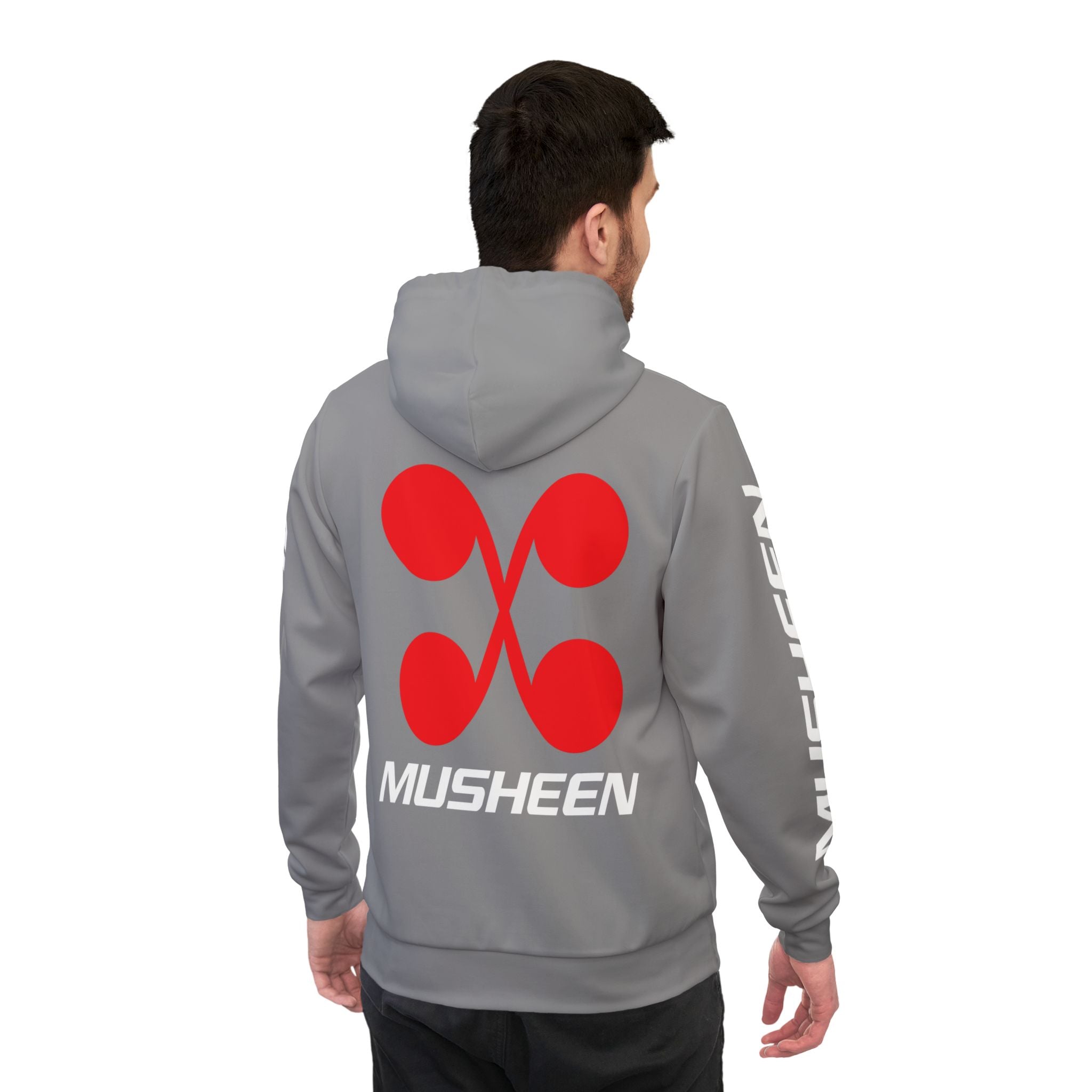 Musheen Logo Hoodie Grey