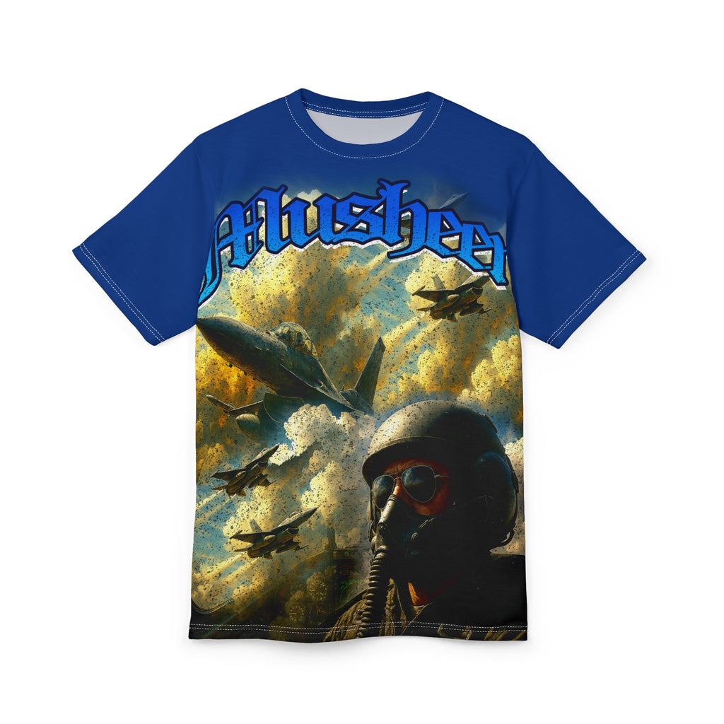 Musheen Fighter Pilot Graphic Tee
