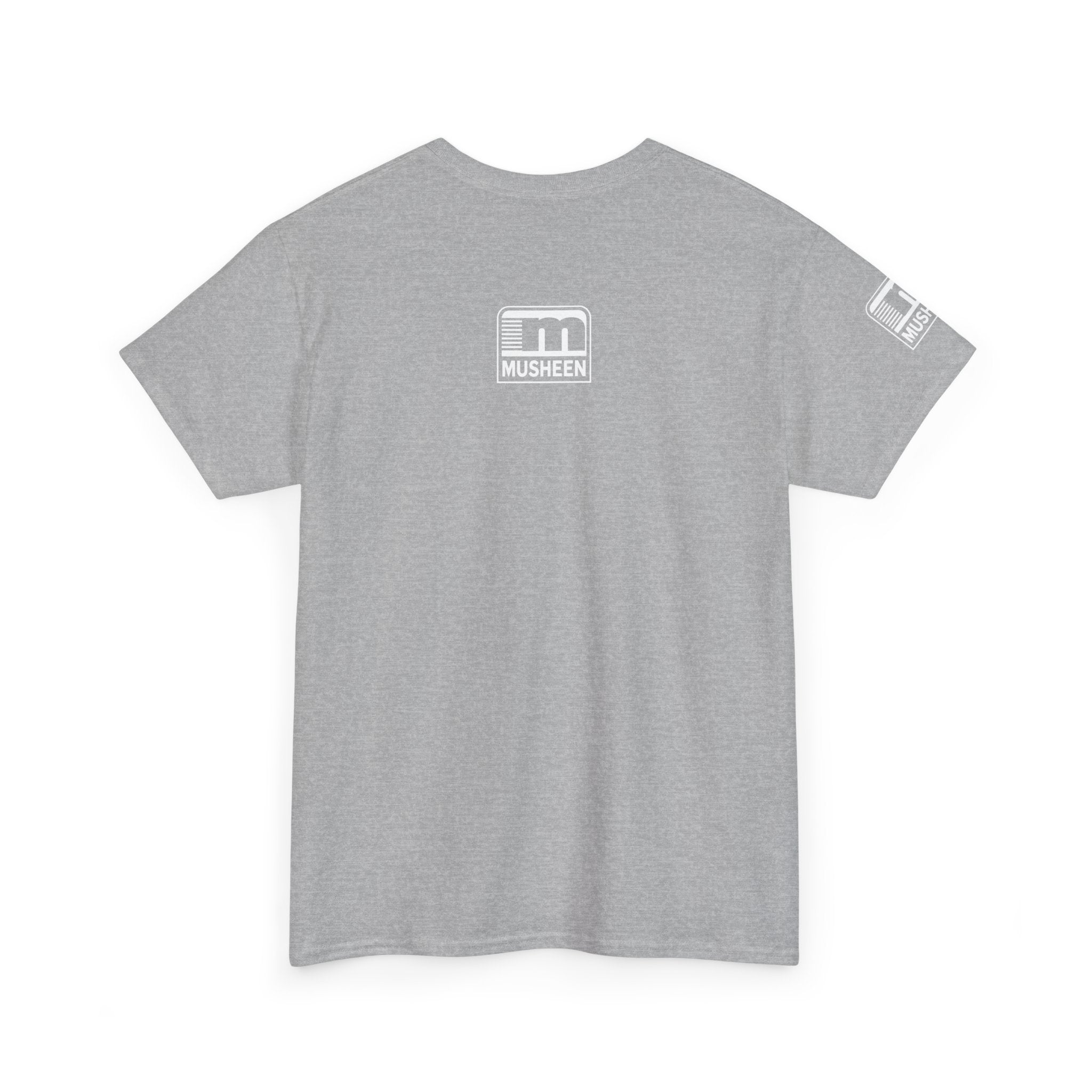 White Logo Tee
