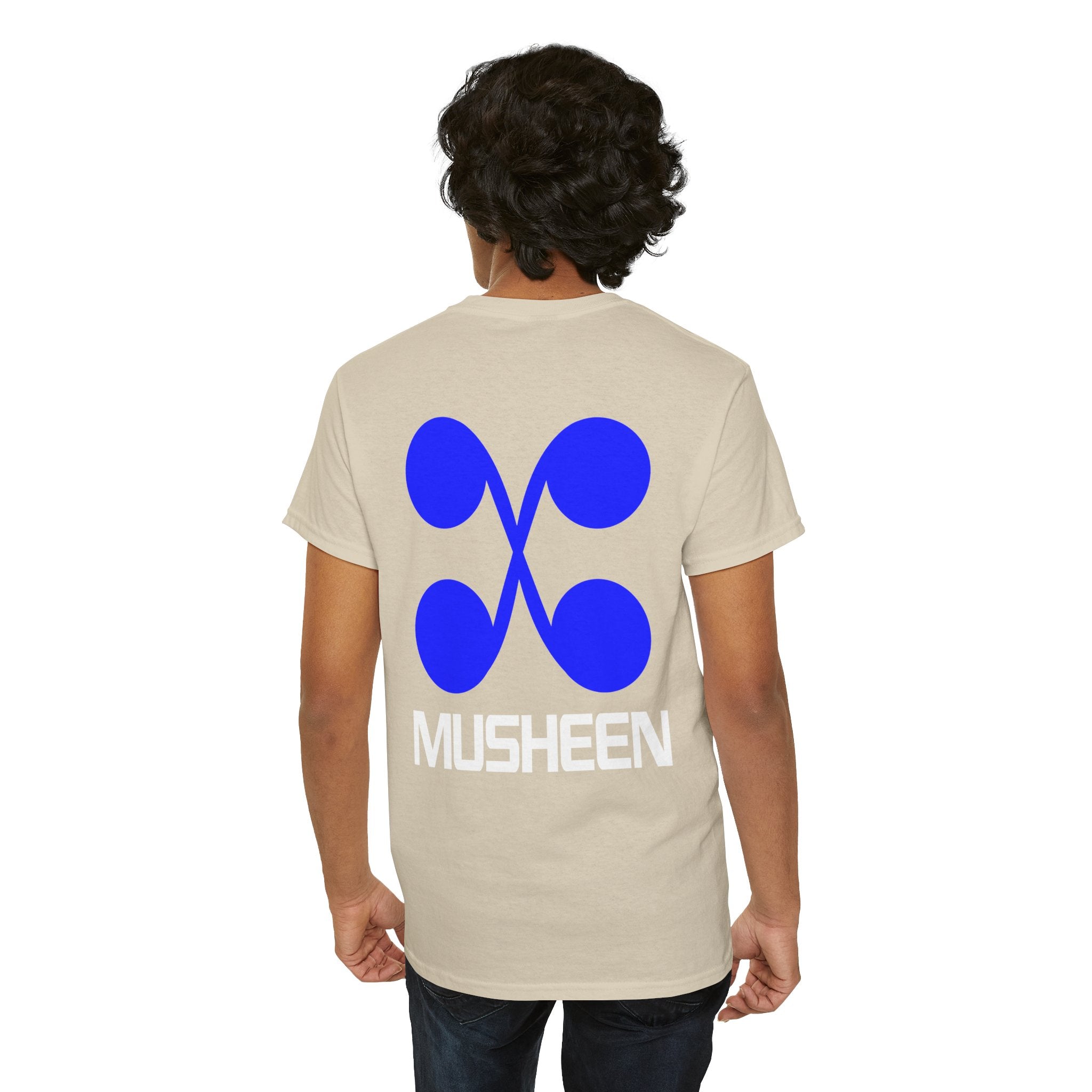 Musheen Logo Tee Blue