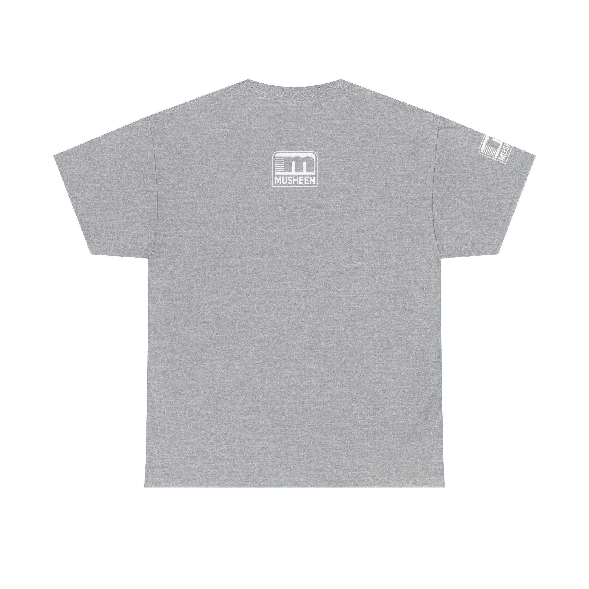 White Logo Tee