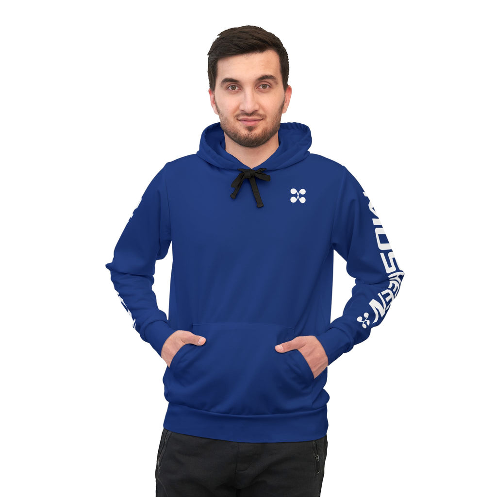 Musheen Logo Hoodie Blue