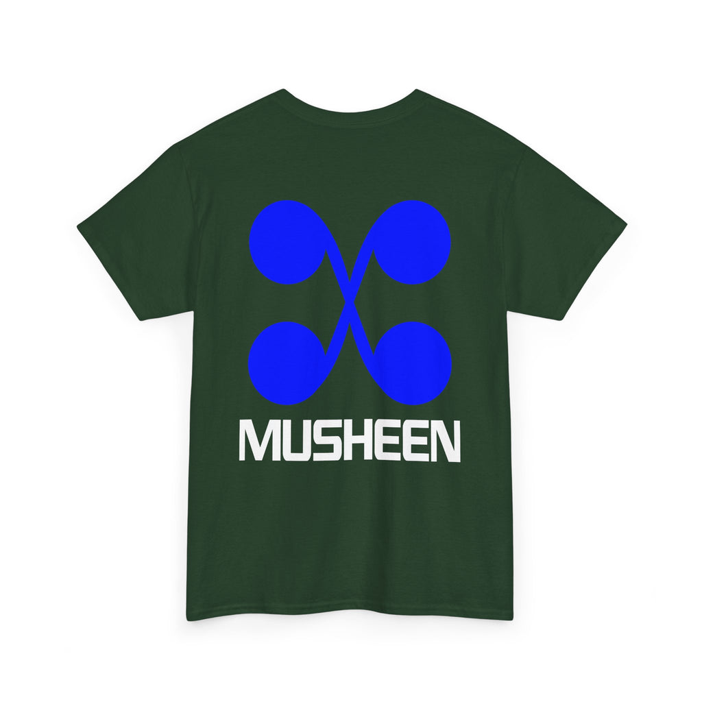 Musheen Logo Tee Blue