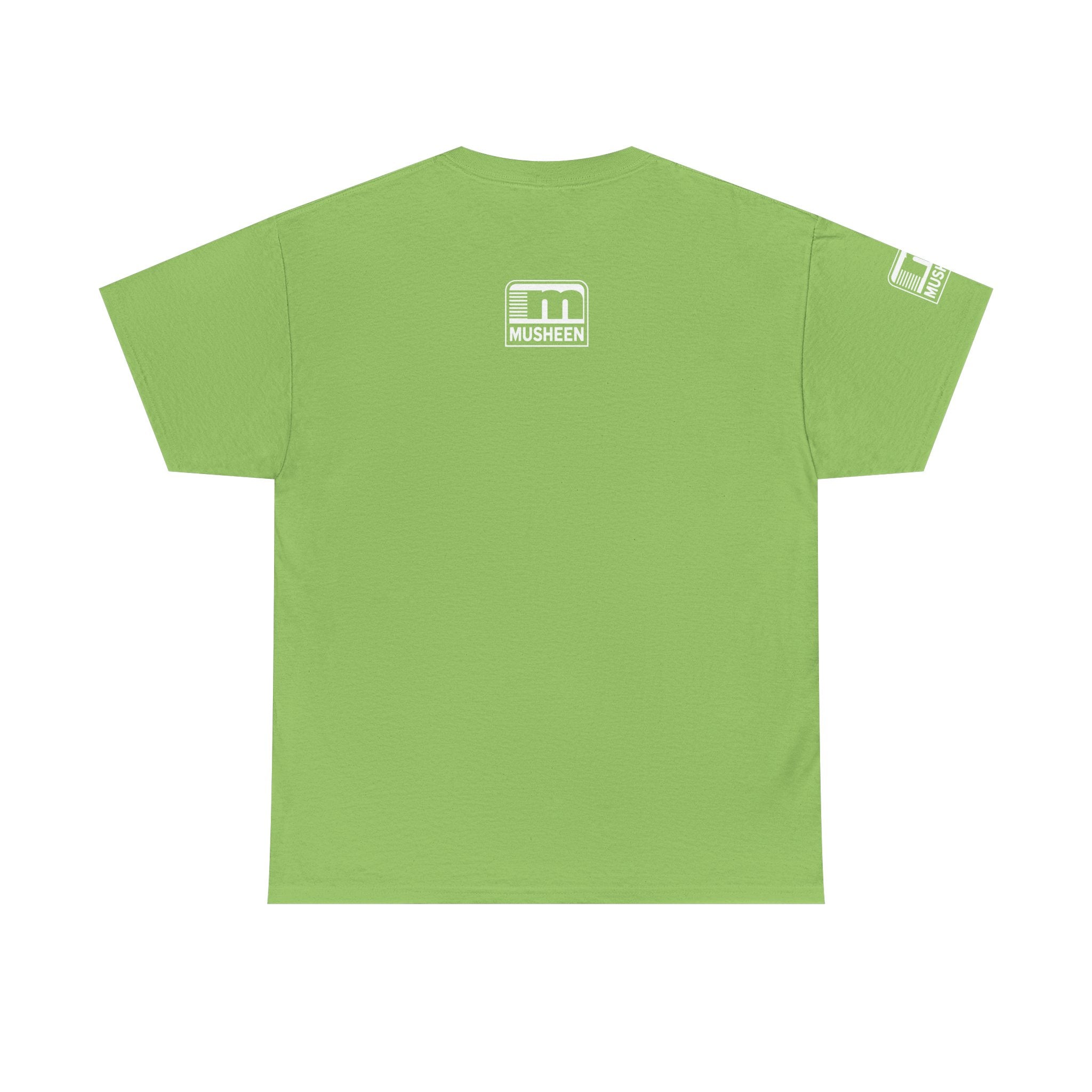 White Logo Tee