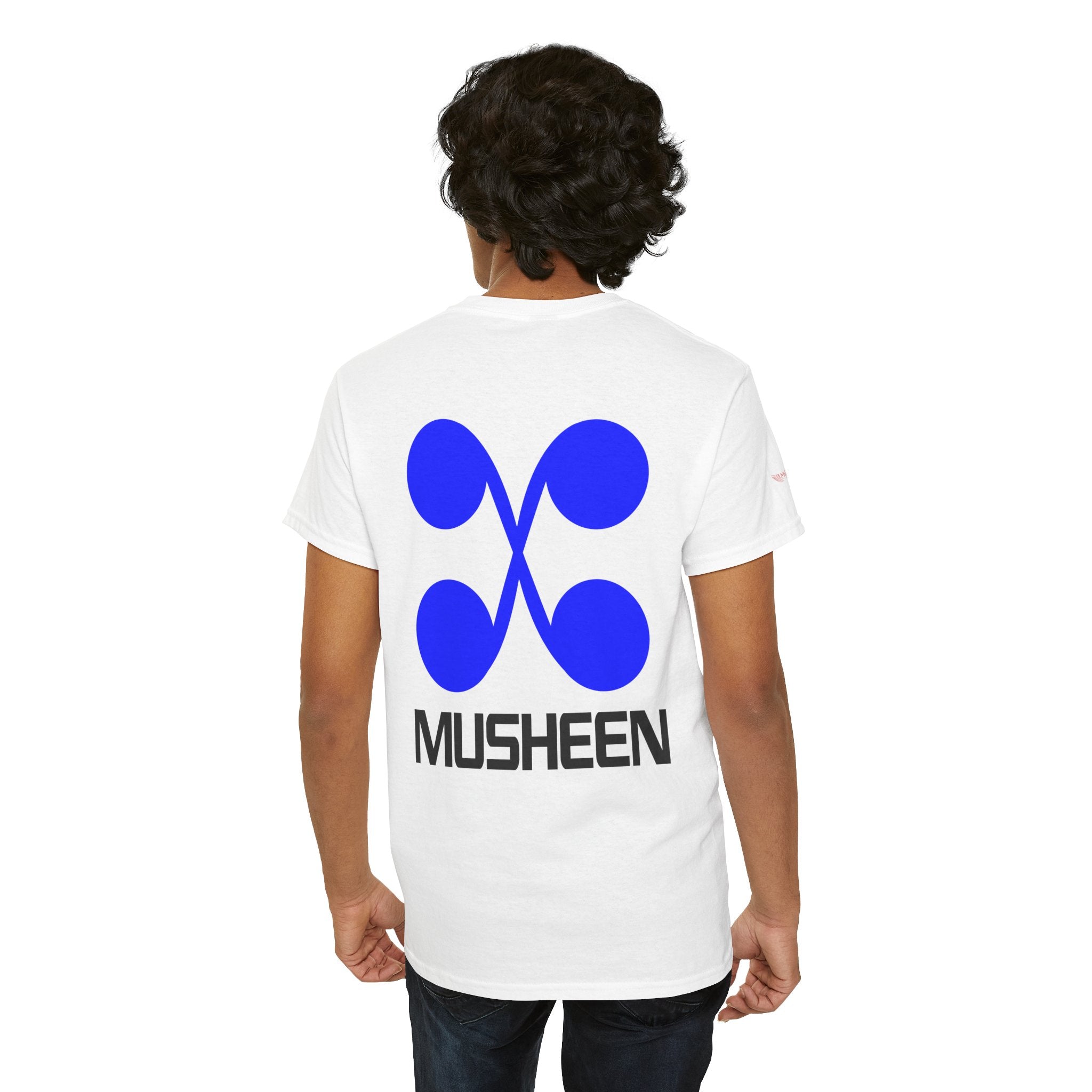 Musheen Logo Tee Blue