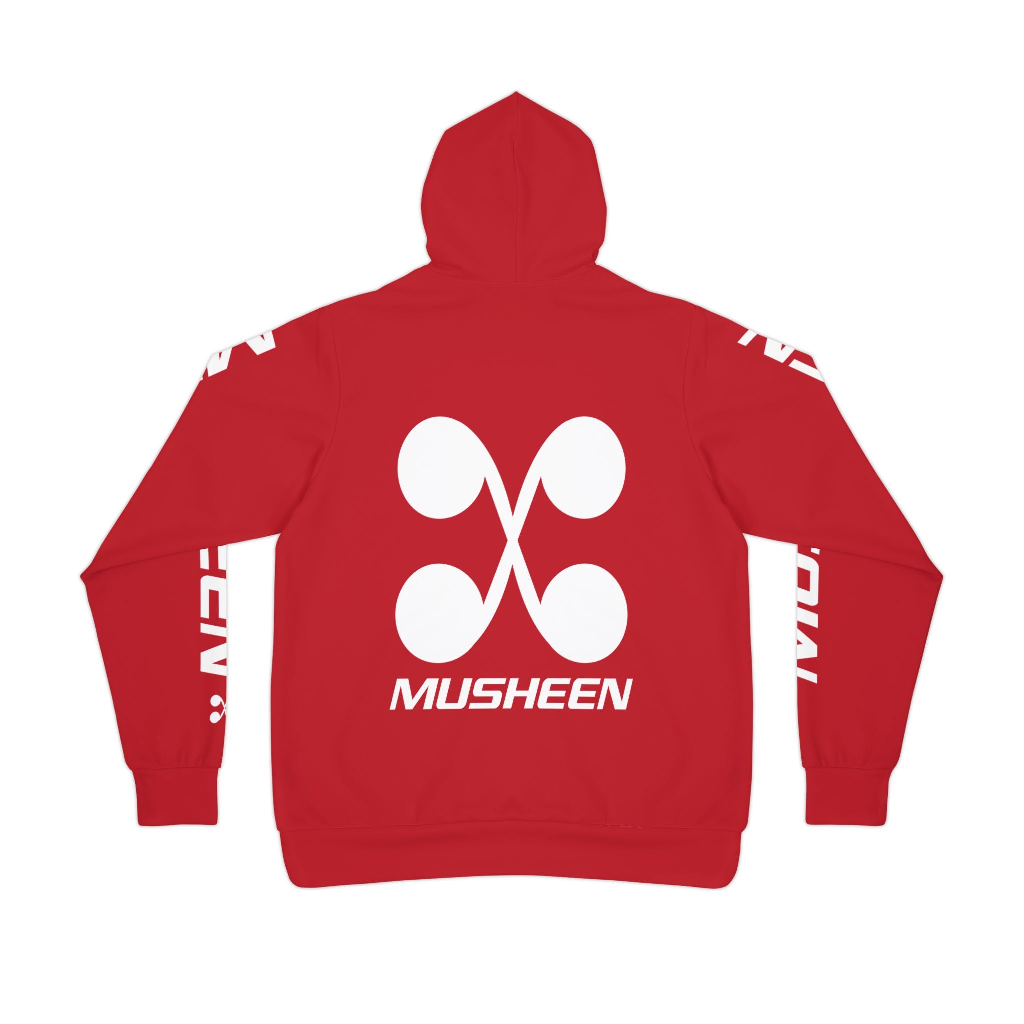 Musheen Logo Hoodie Red