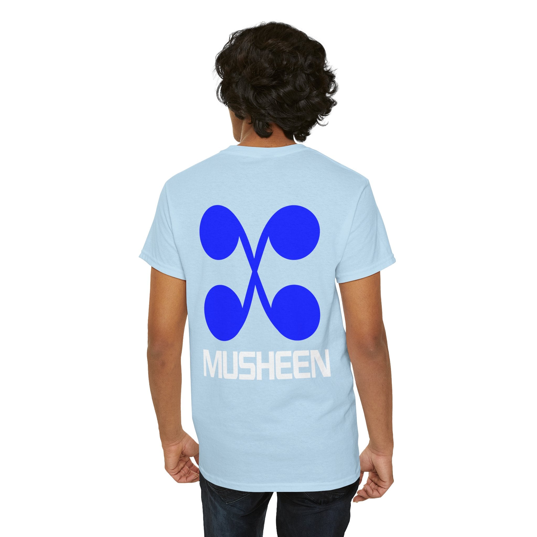 Musheen Logo Tee Blue
