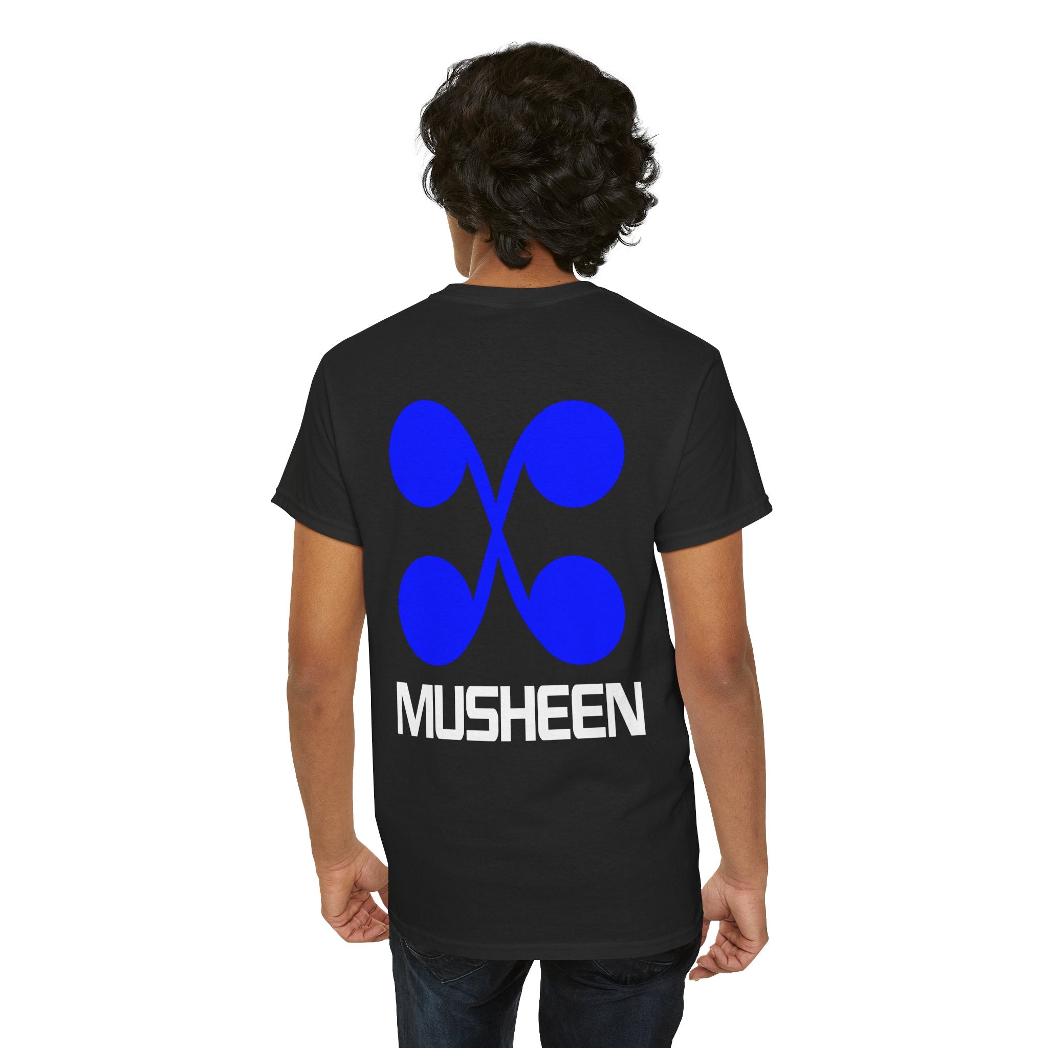 Musheen Logo Tee Blue
