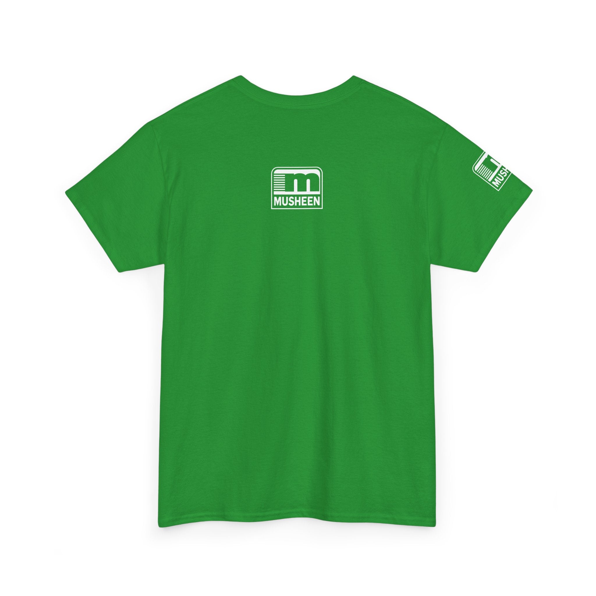 White Logo Tee