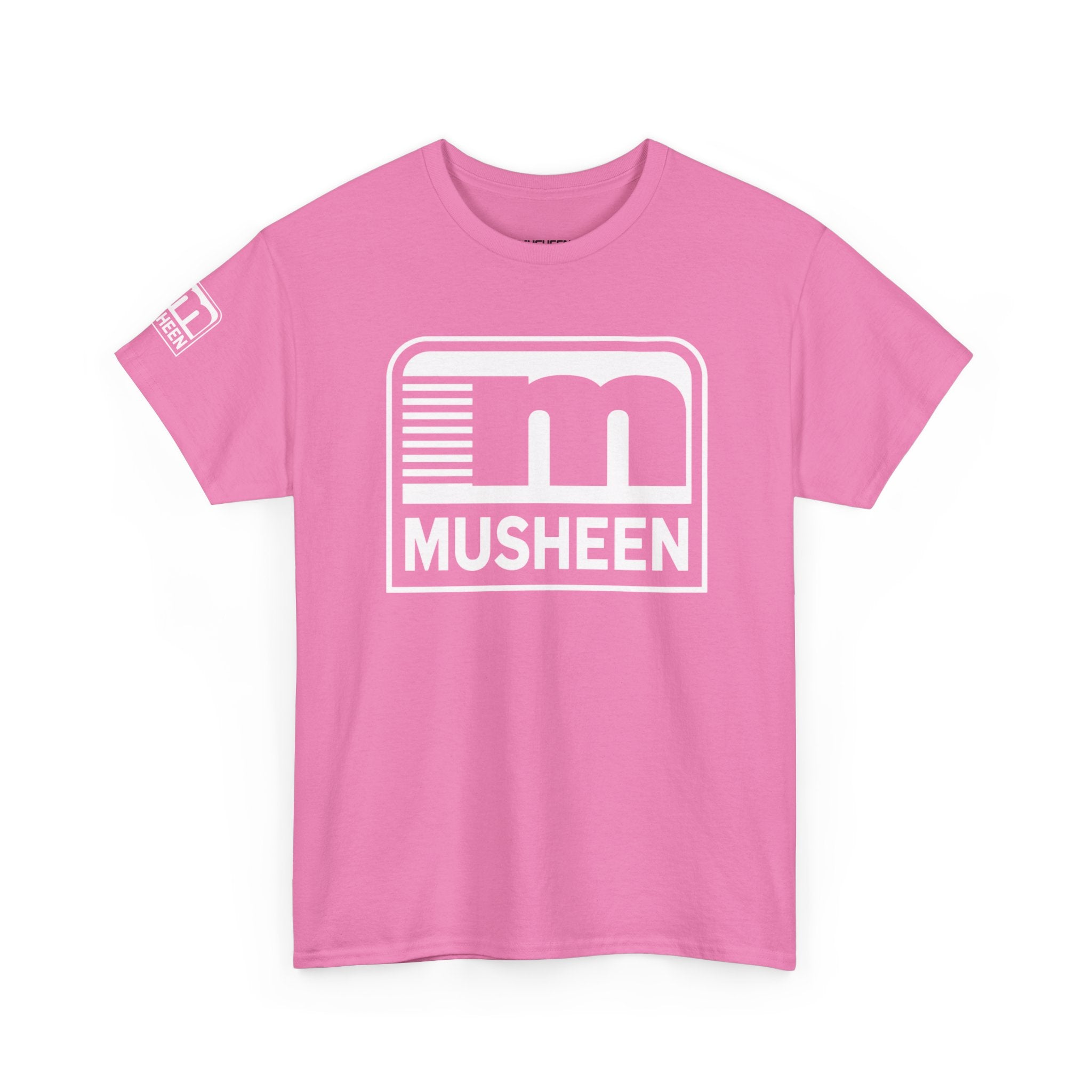 White Logo Tee