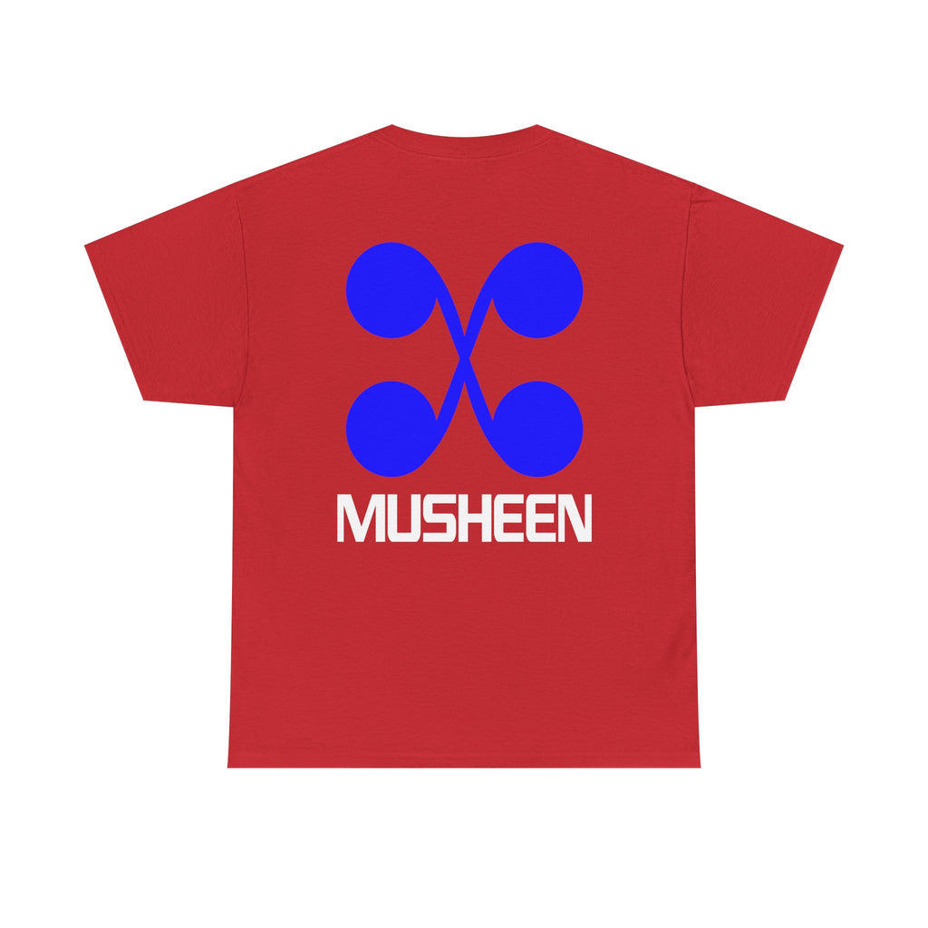 Musheen Logo Tee Blue