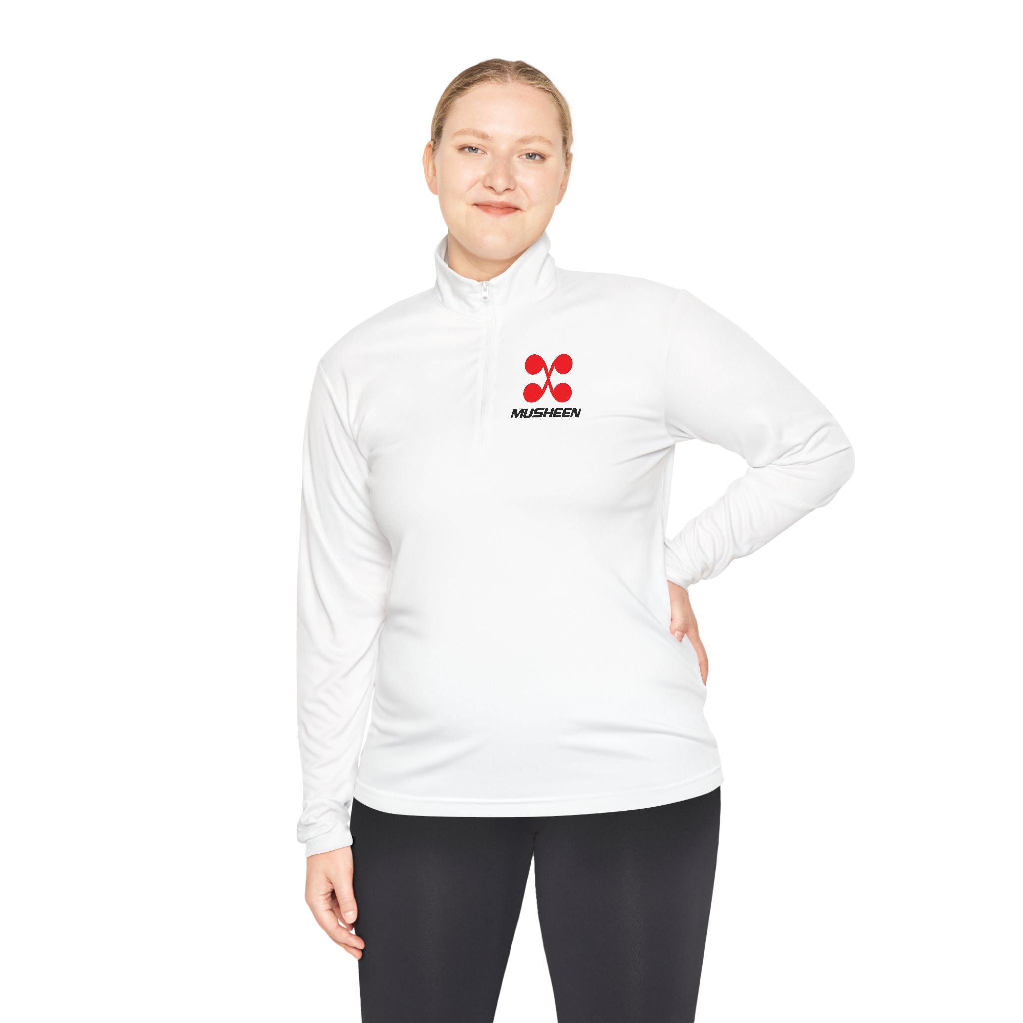 Musheen Unisex Quarter-Zip Pullover