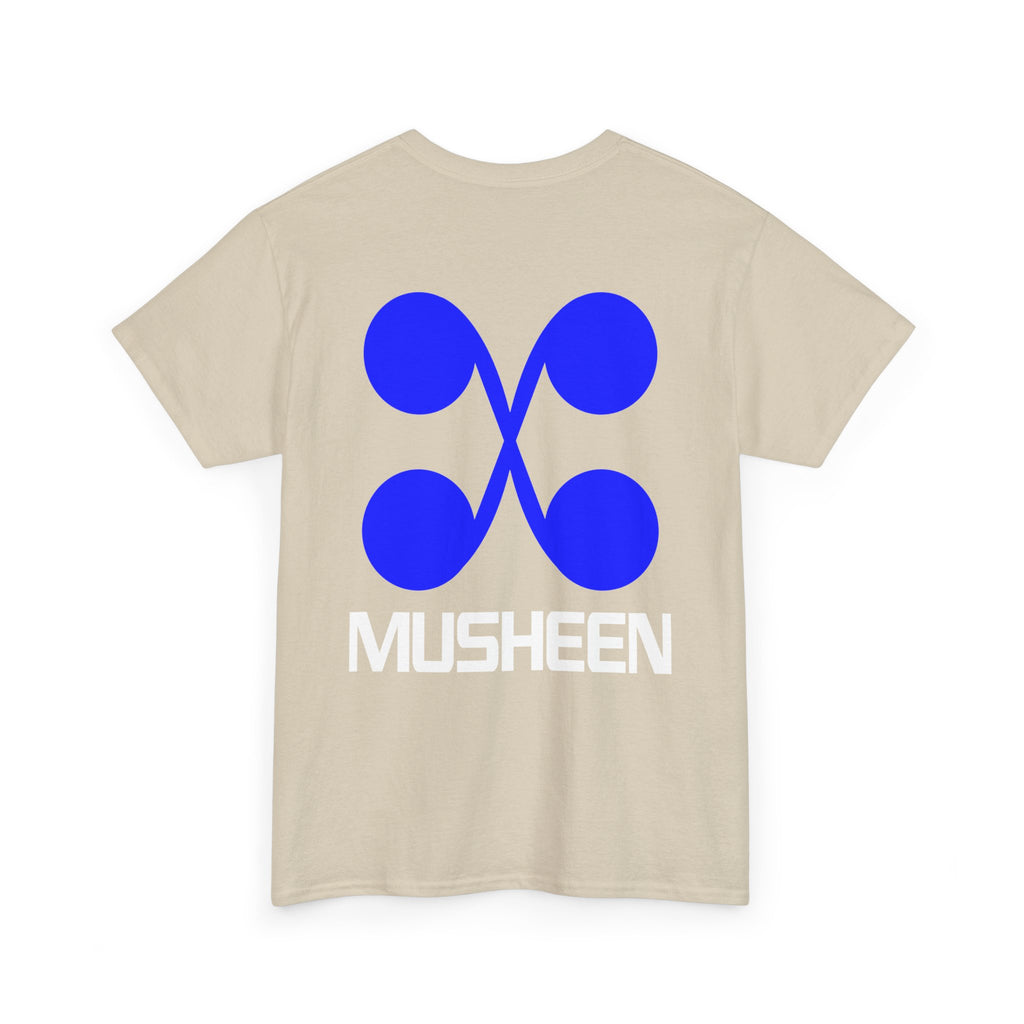 Musheen Logo Tee Blue