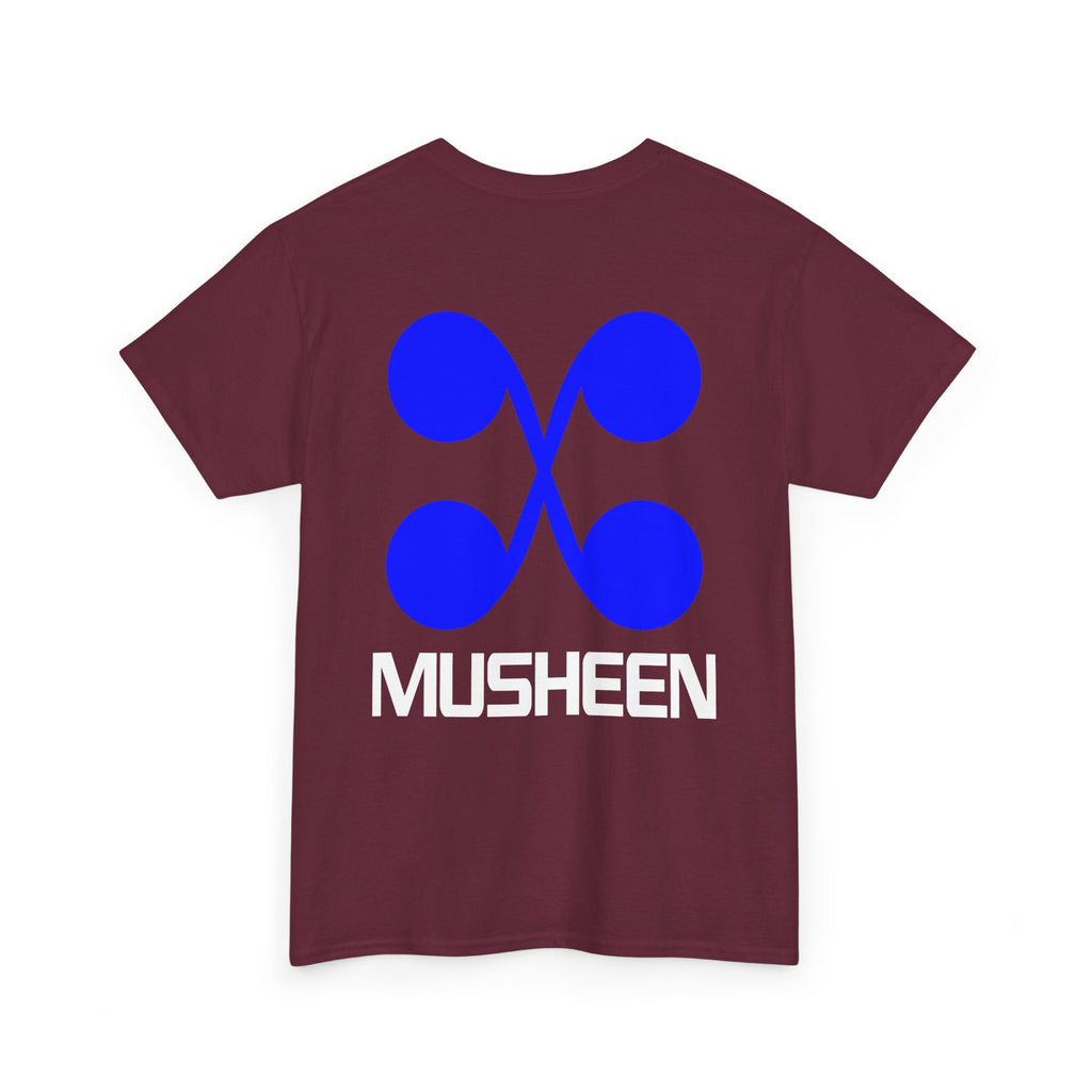 Musheen Logo Tee Blue