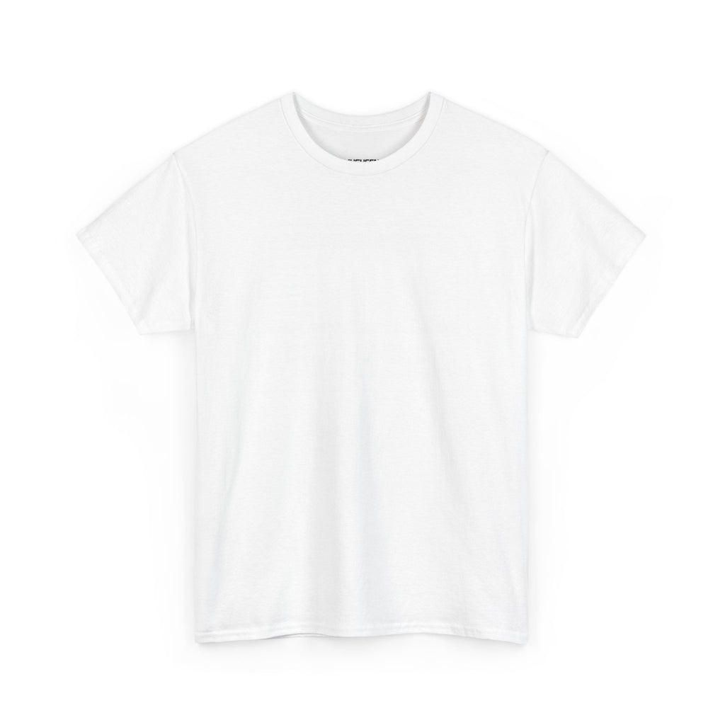 White Logo Tee