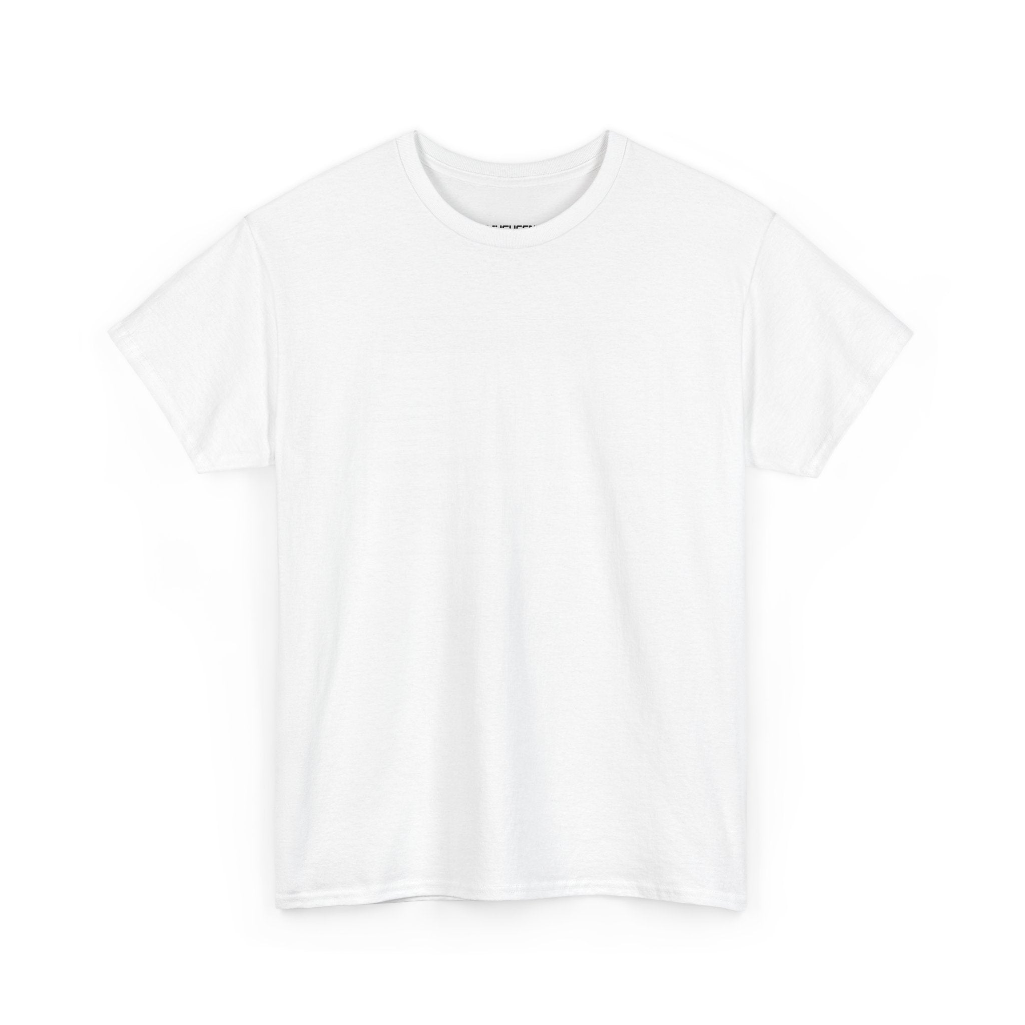 White Logo Tee