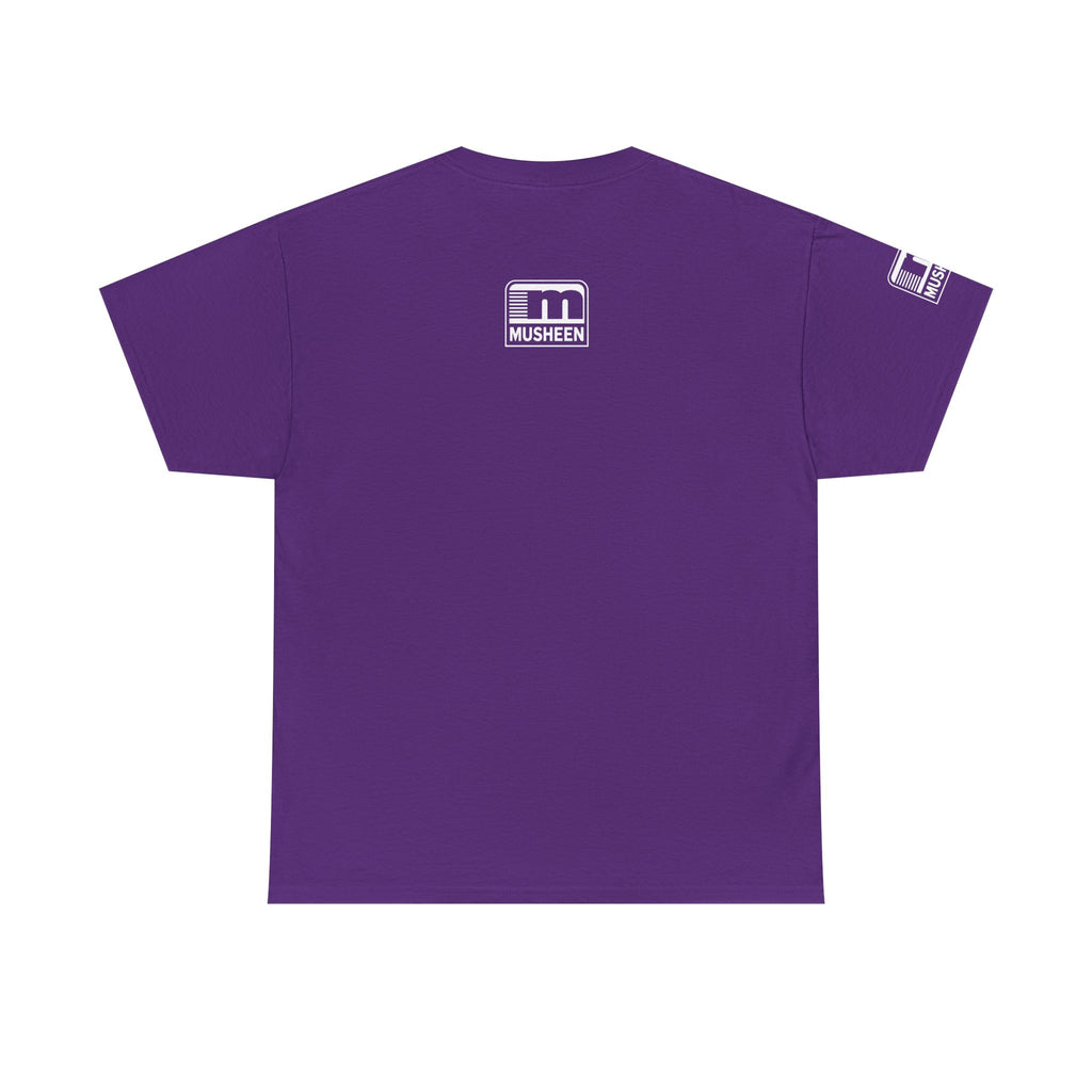 White Logo Tee