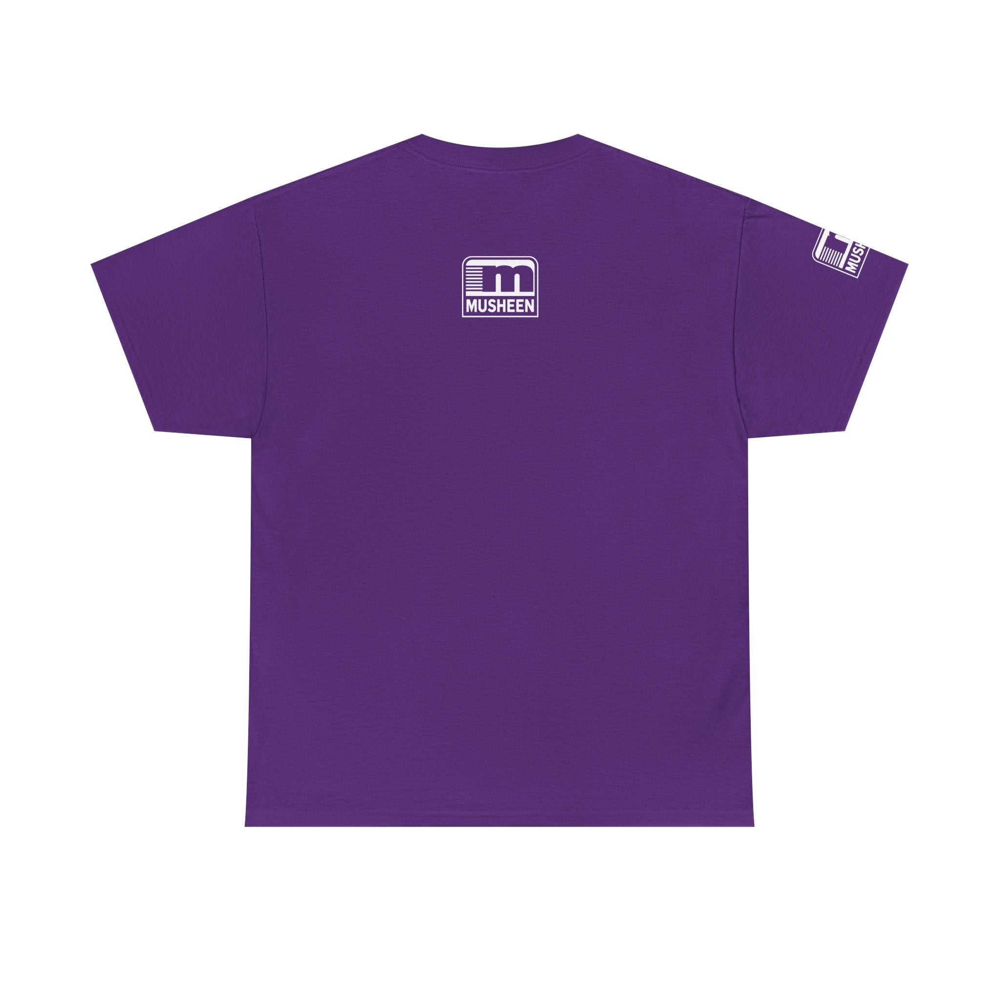 White Logo Tee