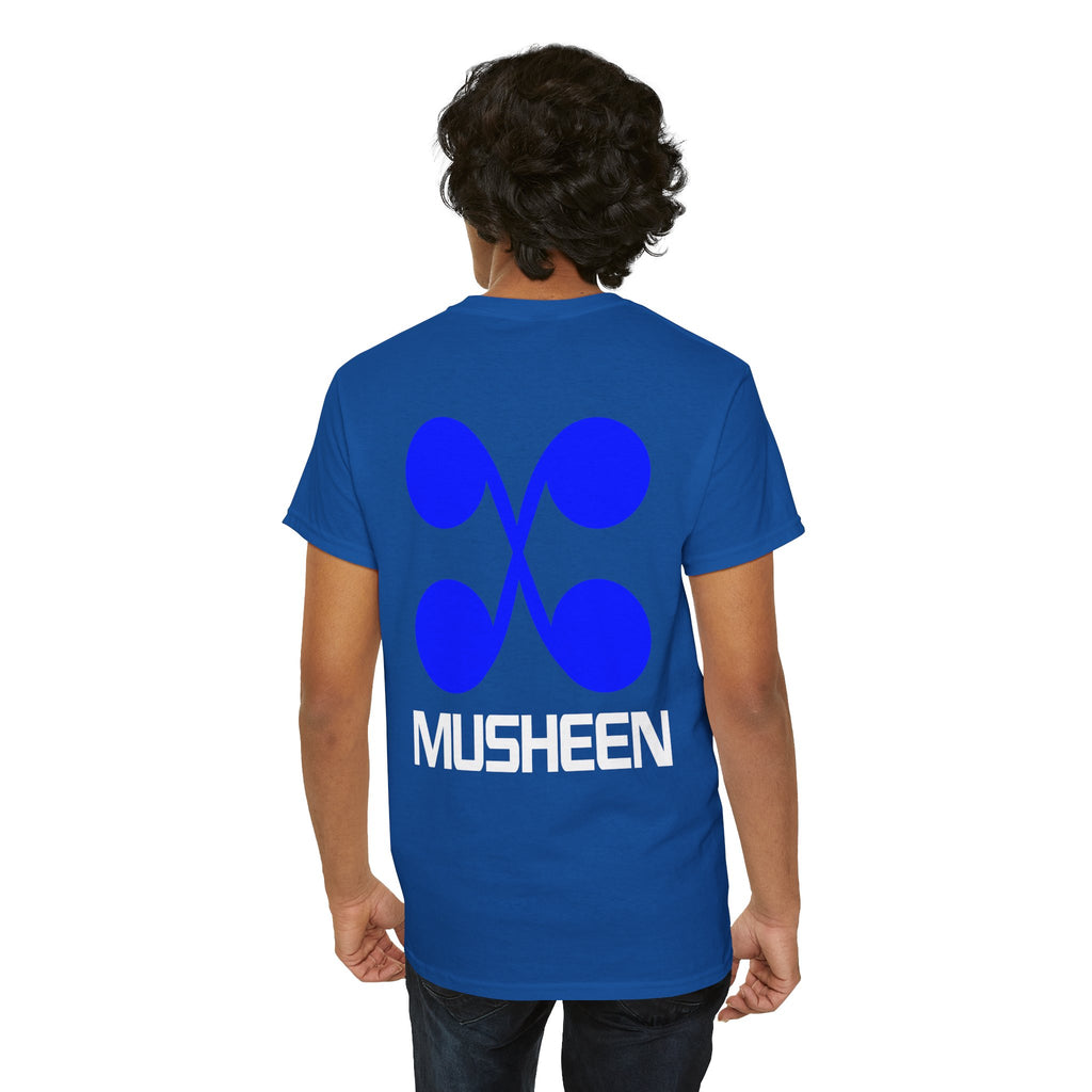 Musheen Logo Tee Blue