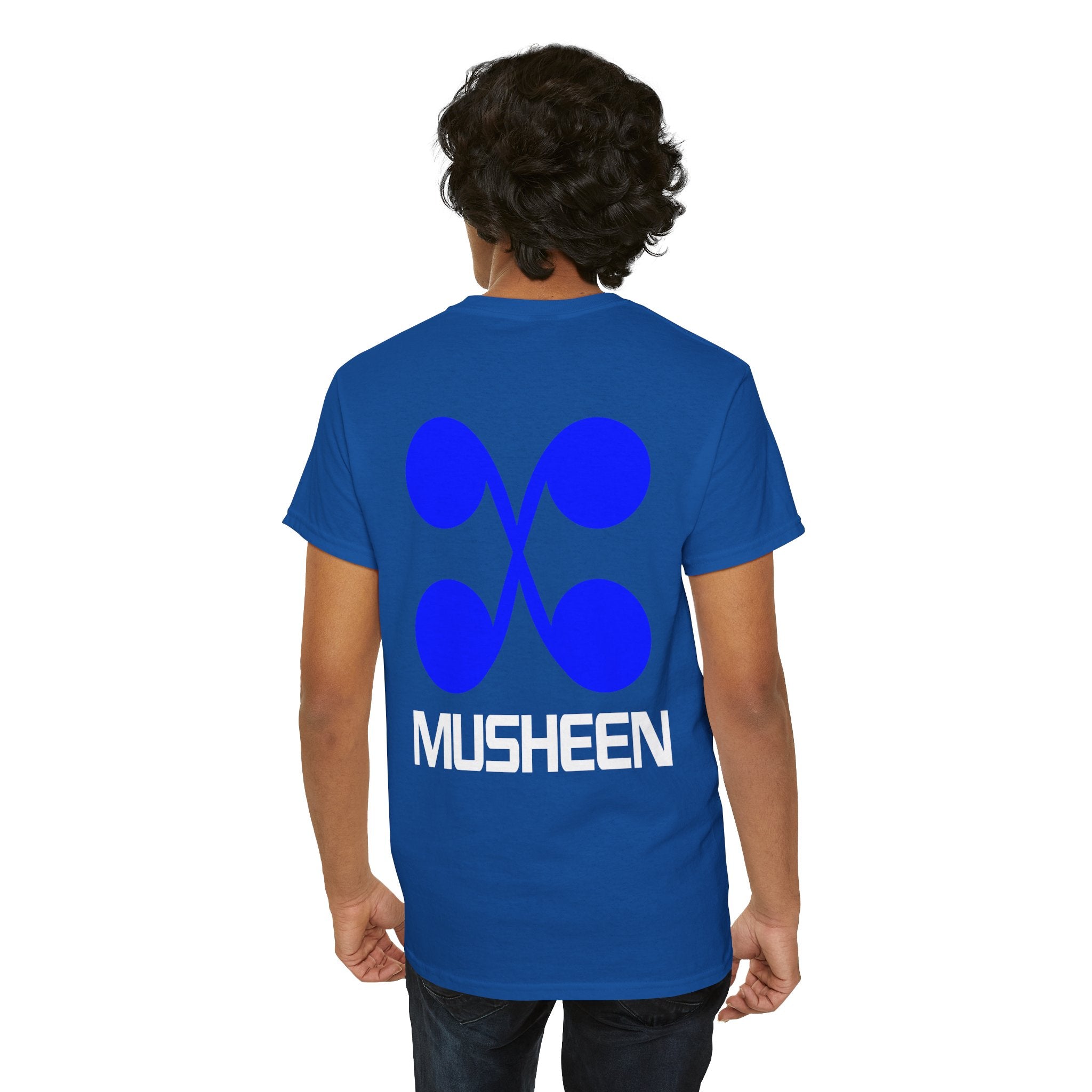 Musheen Logo Tee Blue