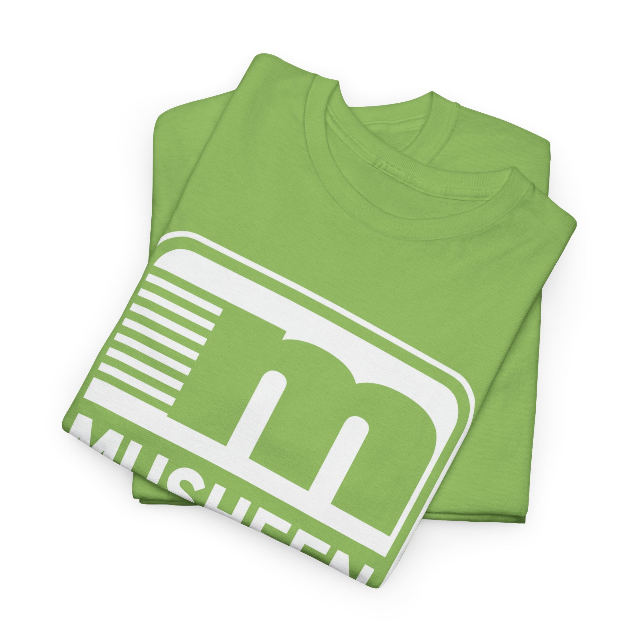 White Logo Tee